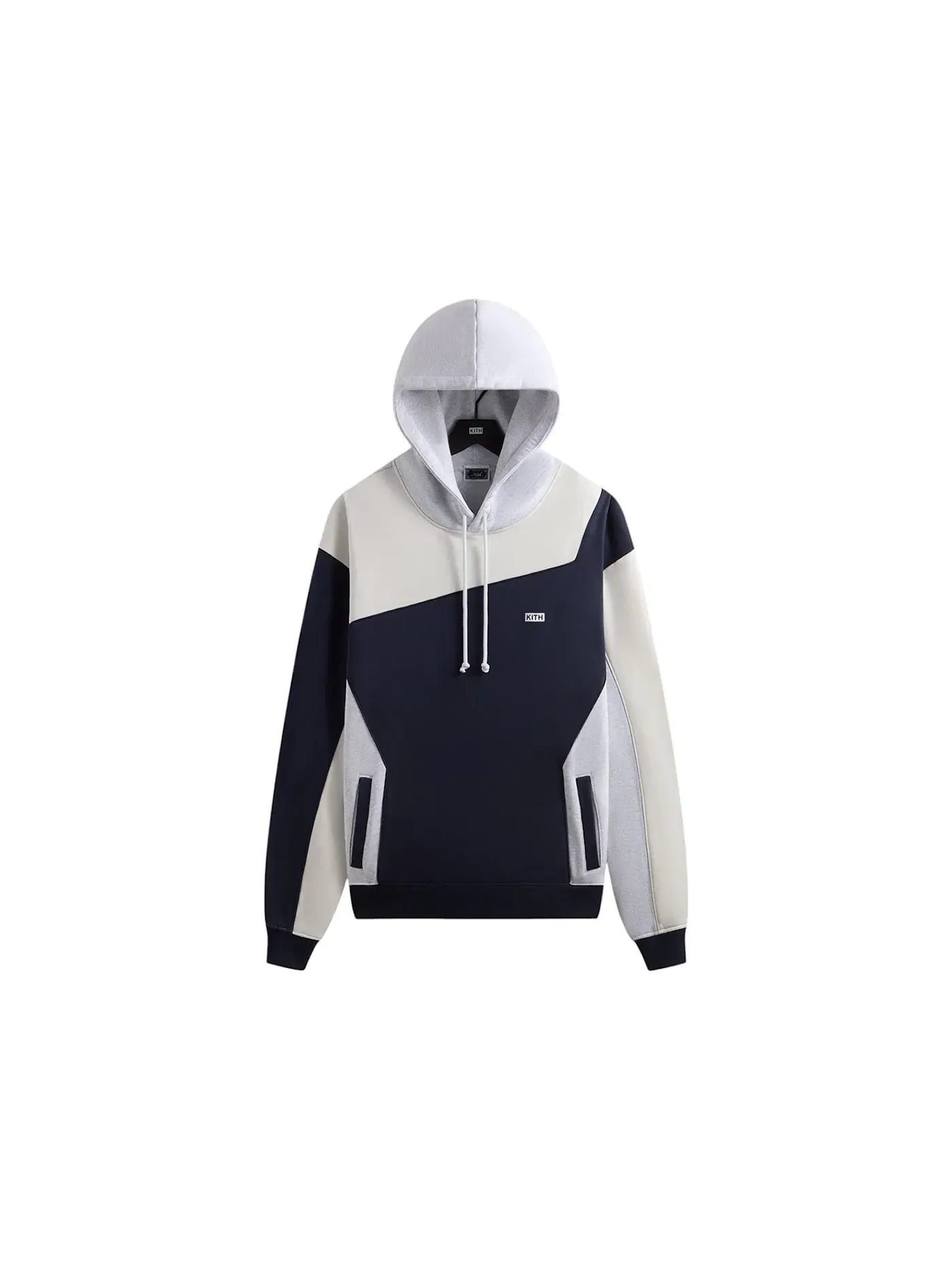 Мужской худи с цветовой блокировкой Kith Madison Hoodie — изображение 1 из 2, ночной
