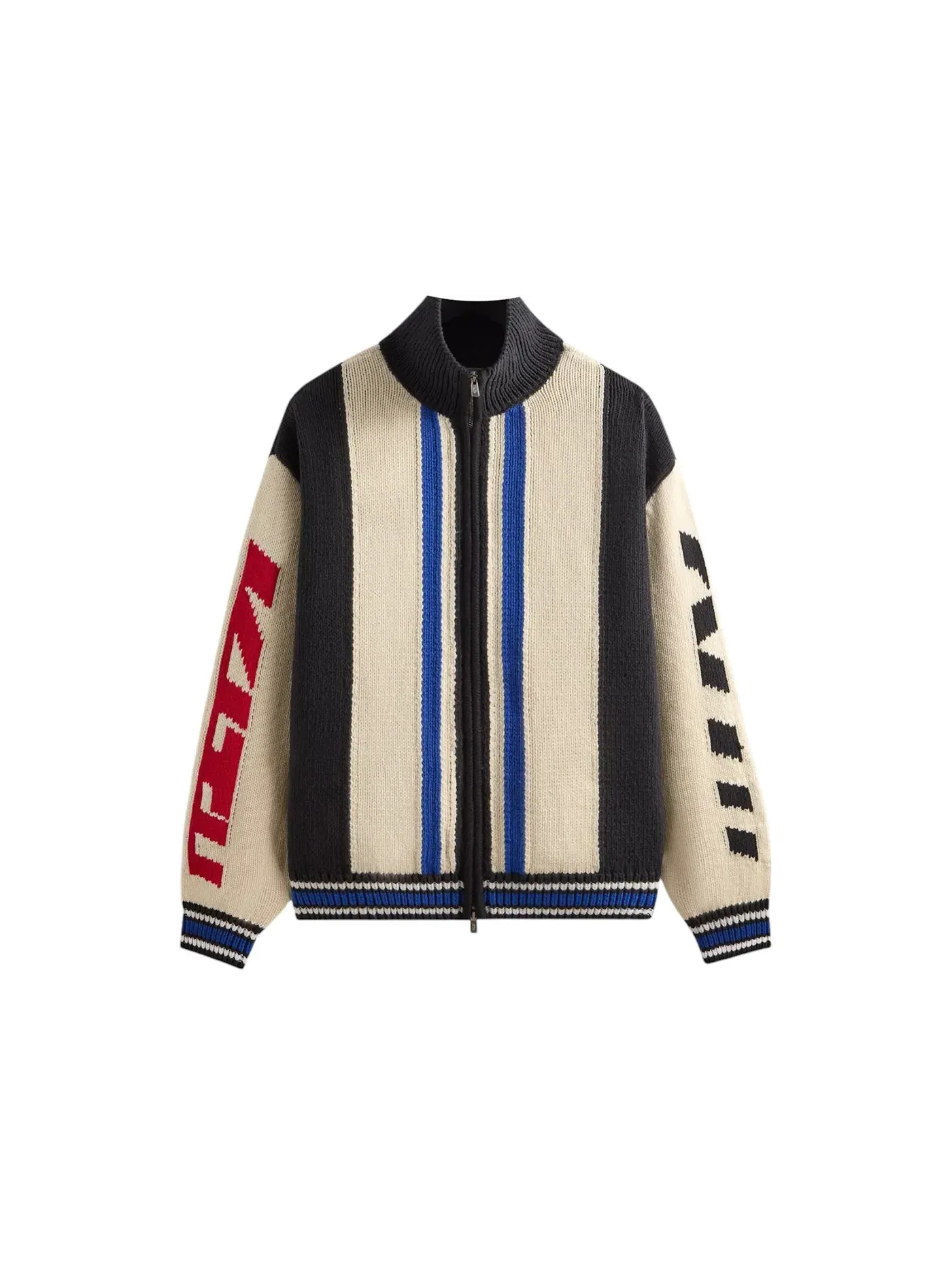 Мужской свитер с цветовой блокировкой Kith Wyona Sweater, Sandrift — изображение 1 из 2