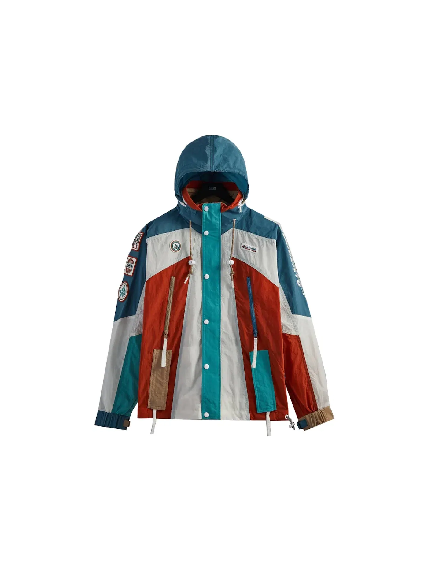 Мужская куртка Columbia Chuting II Jacket Kith — изображение 3 из 3, бирюзовый