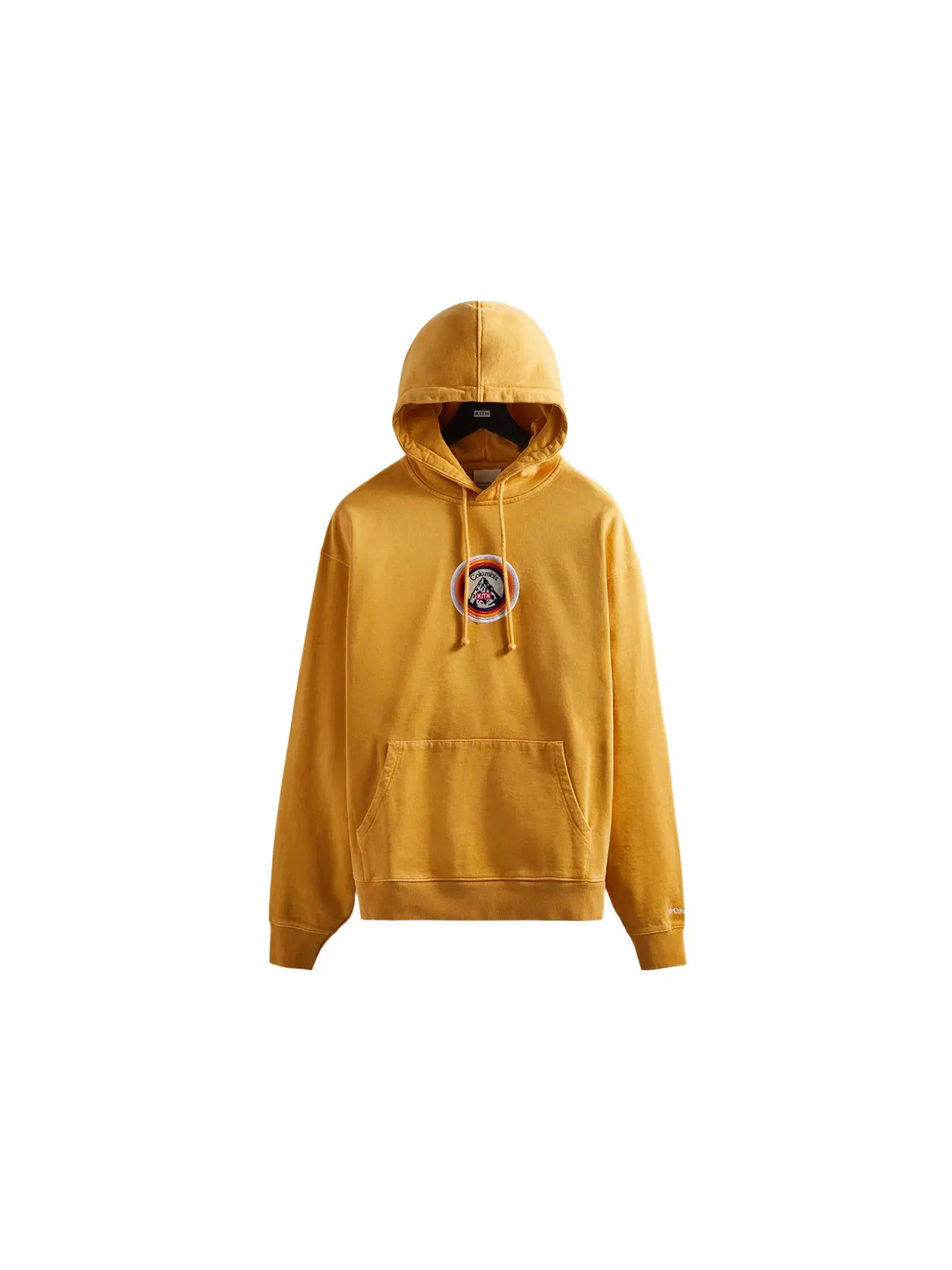 Мужской худи с принтом Columbia EEA Mountain Williams III Kith — изображение 1 из 3, яркий золотистый