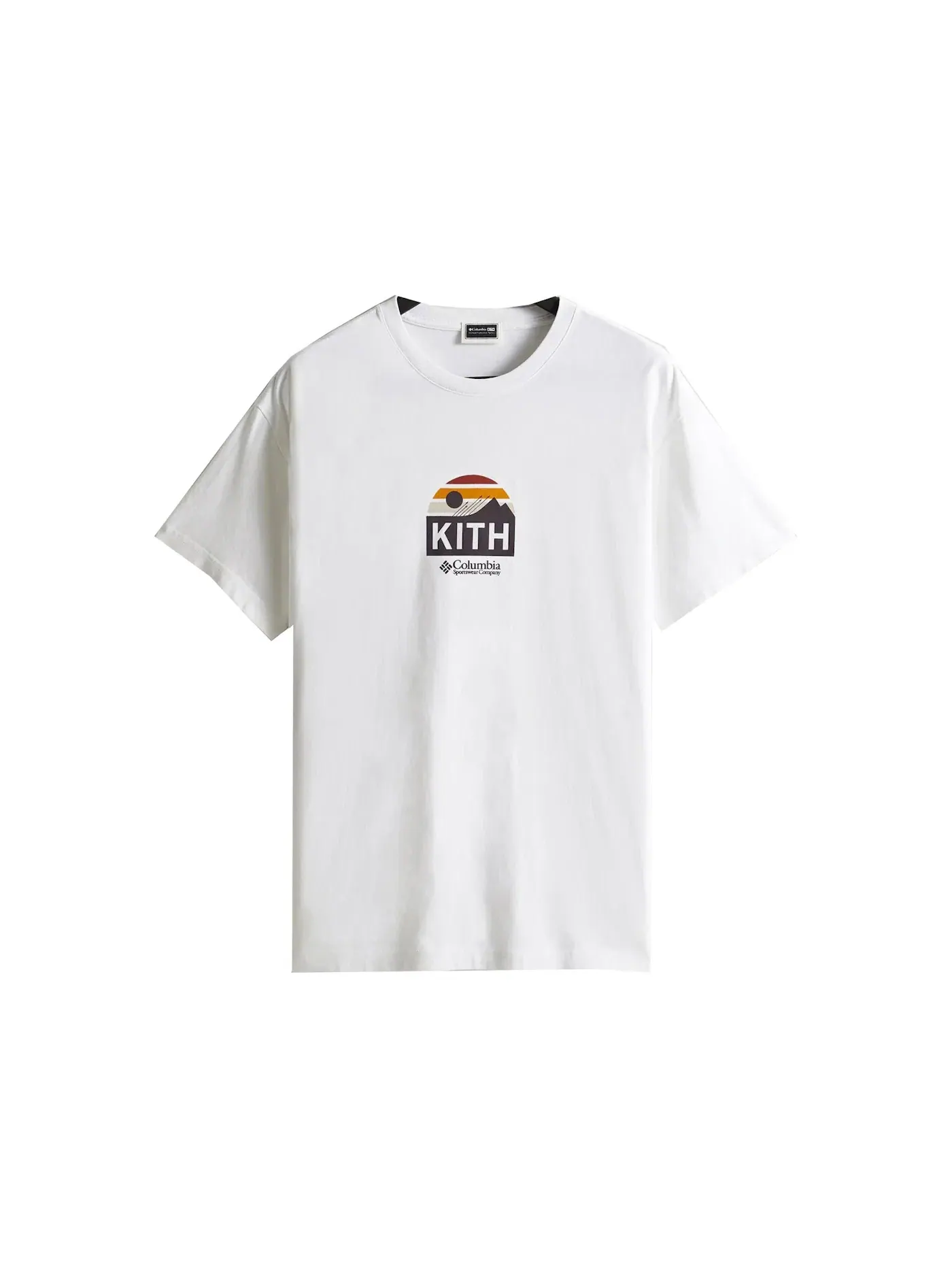 Мужская футболка с принтом Tee Kith — изображение 1 из 2, белый