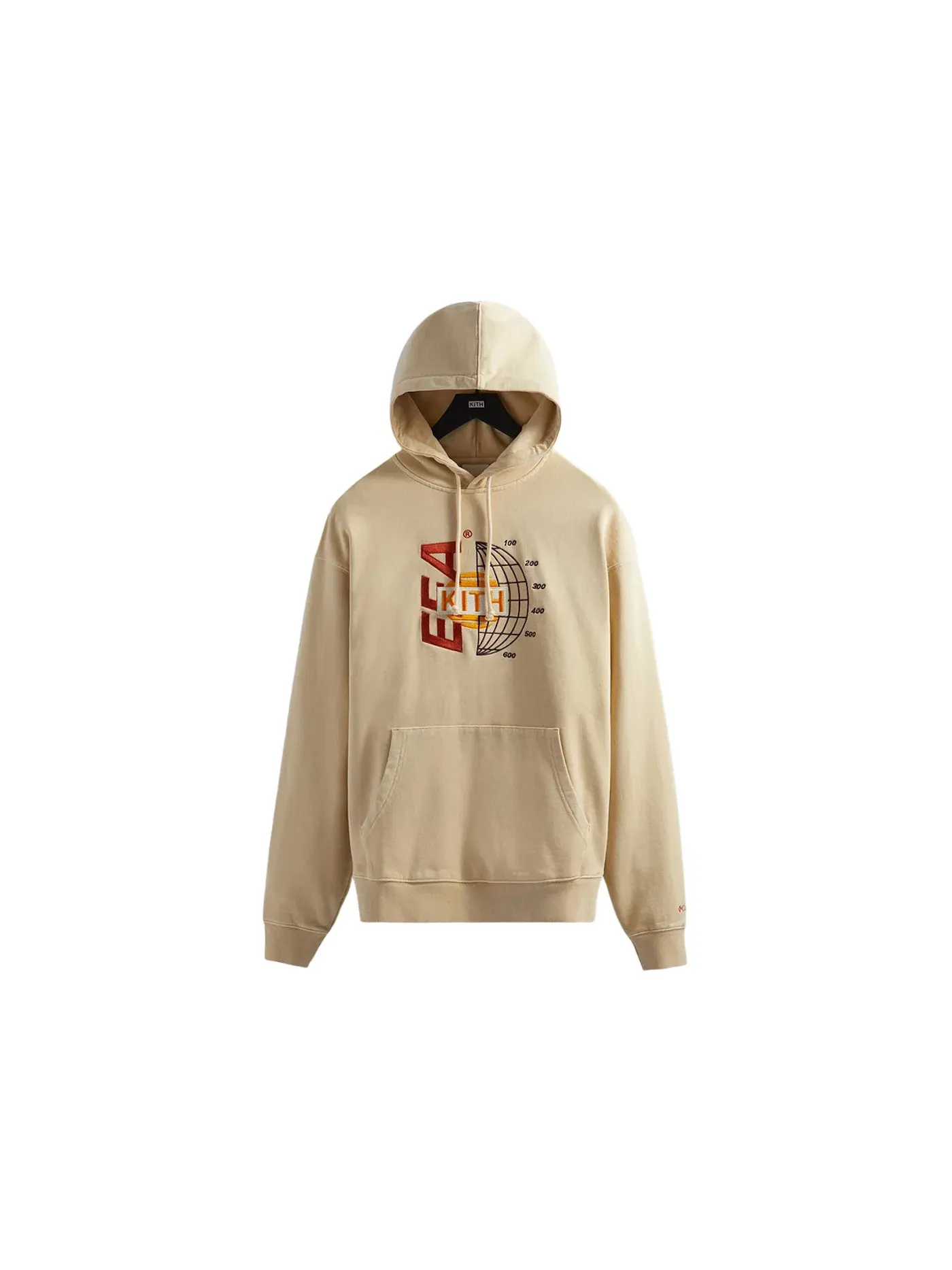 Мужской худи с принтом Columbia Eea Williams III Kith, Light Bisque — изображение 1 из 3