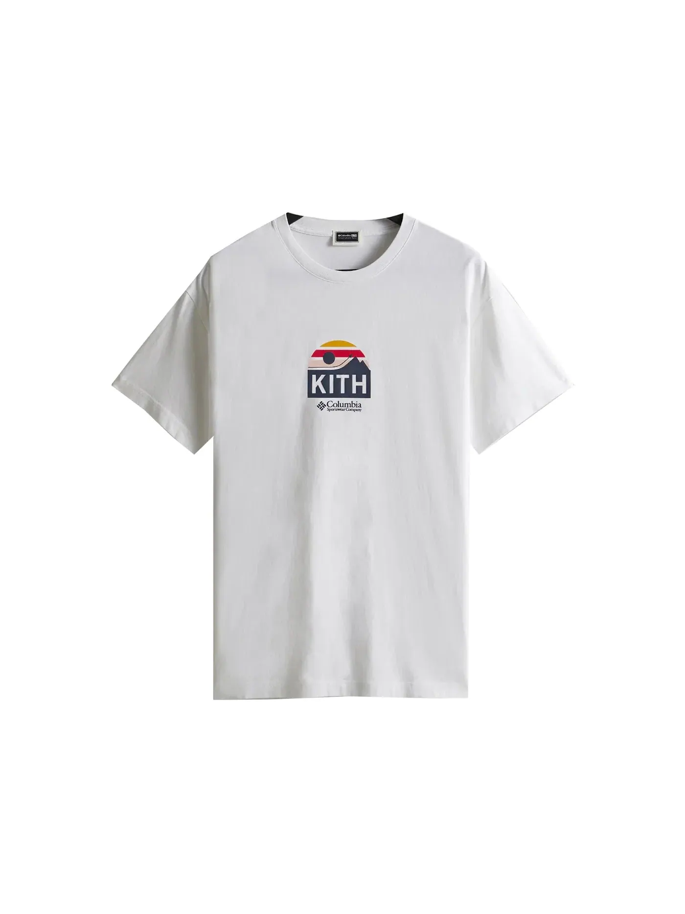 Мужская футболка с принтом Kith Columbia Eea Wind Tee — изображение 1 из 2, белый
