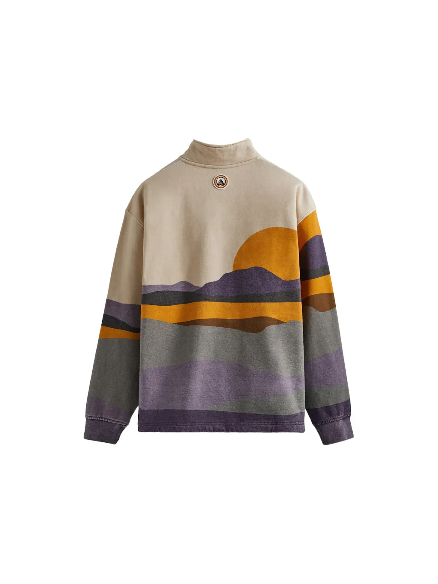 Мужская куртка-ветровка с длинным рукавом Quarter Zip Kith — изображение 2 из 2, фиолетовый