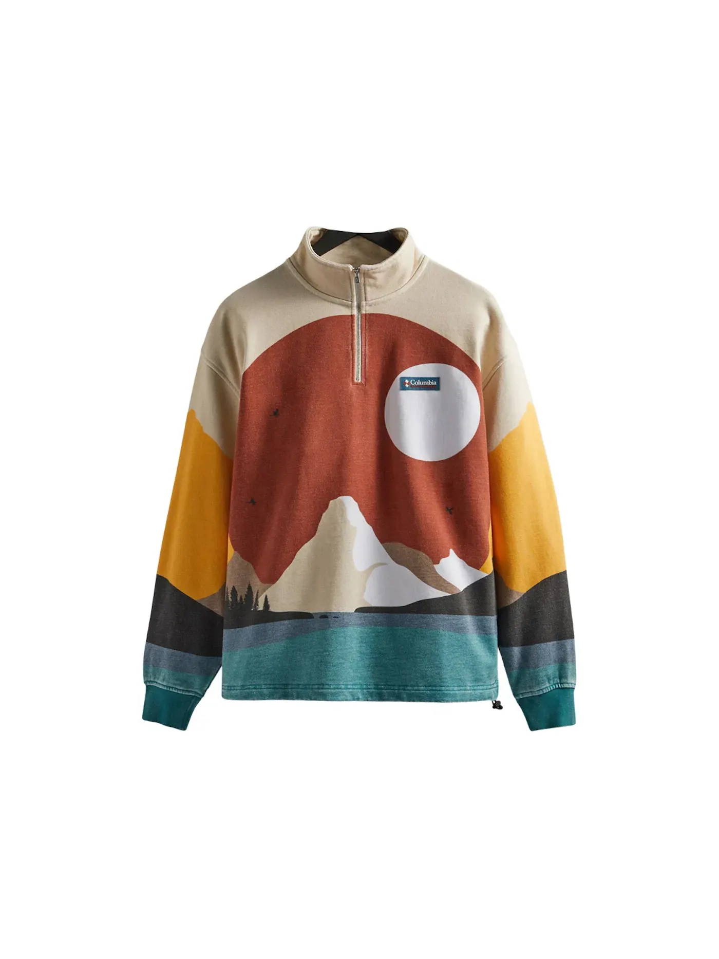 Мужская куртка-полузамок Kith Quarter Zip, Sanguine — изображение 1 из 2