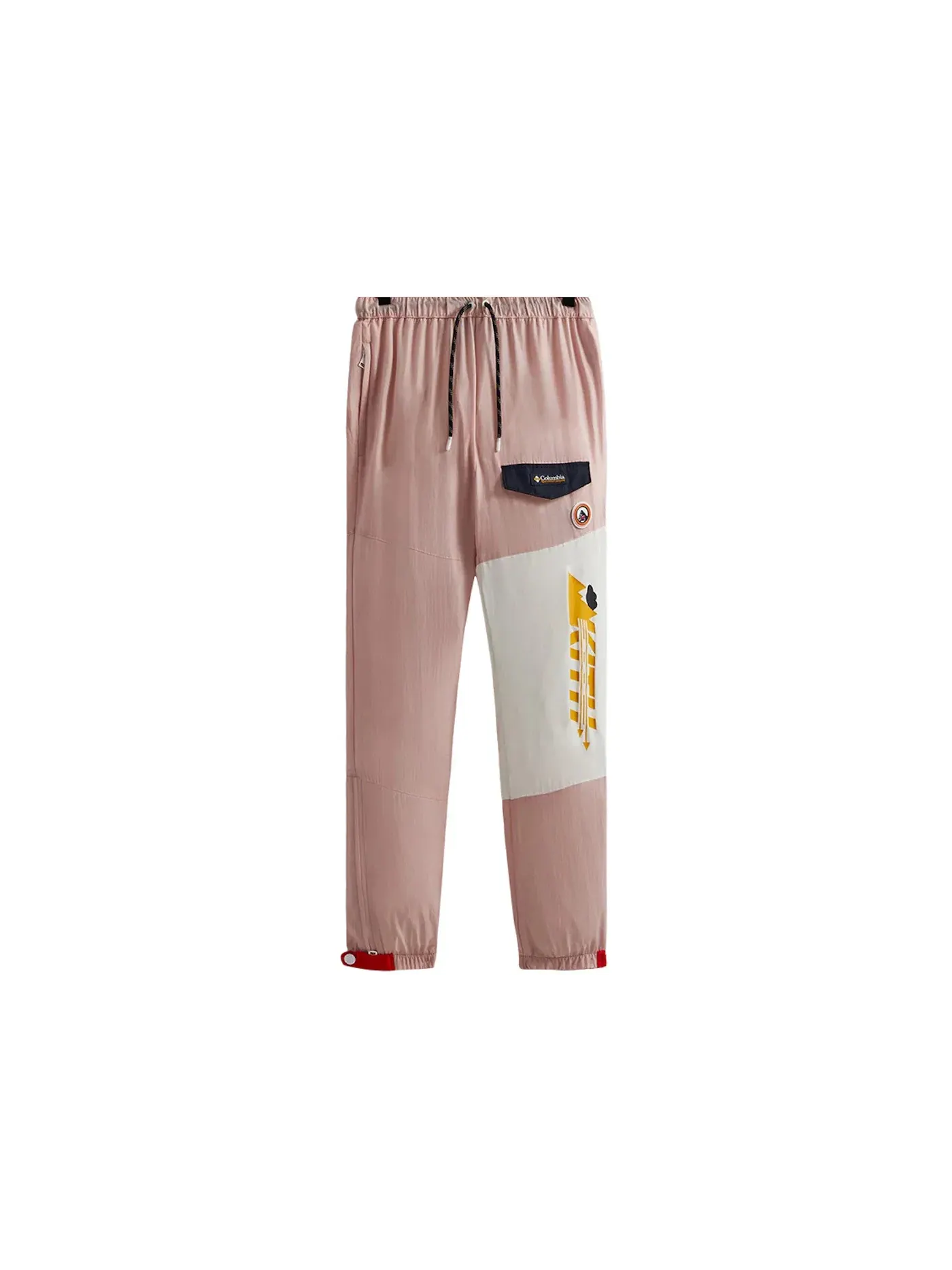Мужские спортивные брюки Kith Columbia Riptide Wind Pant — изображение 1 из 2, розовый