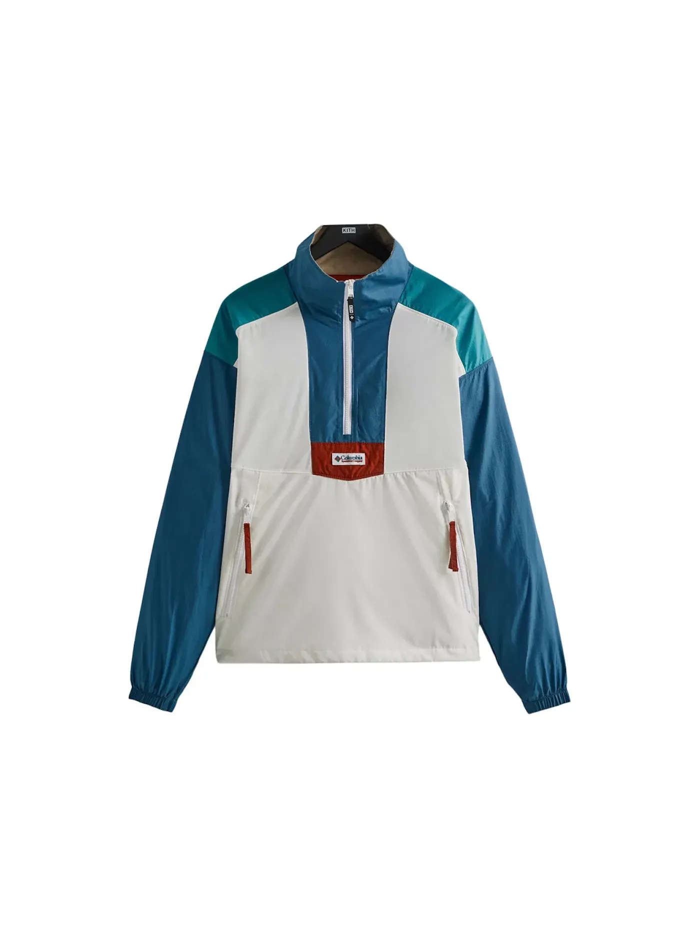 Мужская ветровка с принтом Riptide Windbreaker Kith — изображение 1 из 2, морская соль