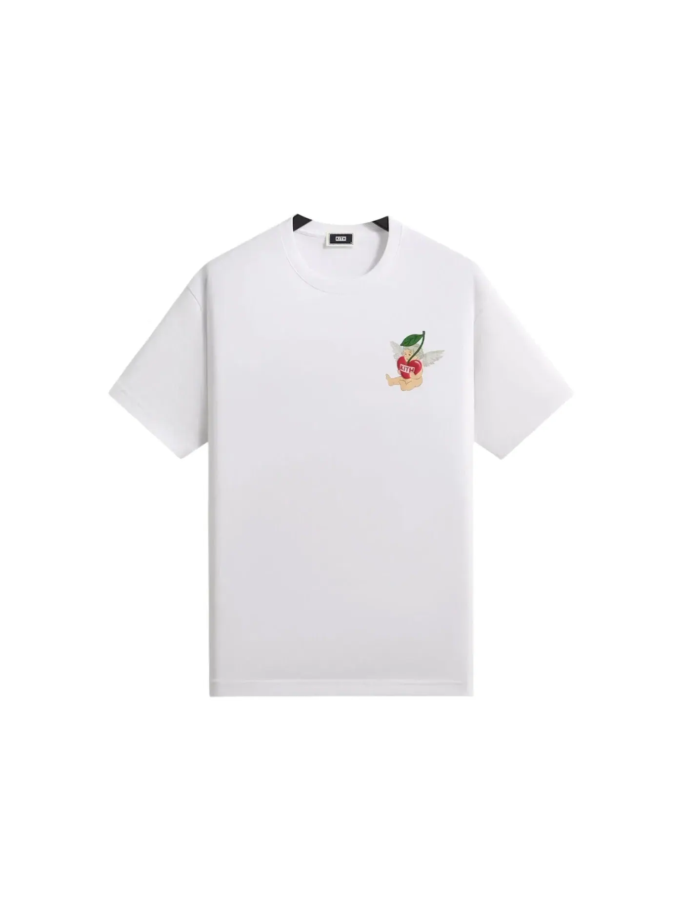 Мужская футболка с принтом Kith Cupid Cherry Tee — изображение 1 из 2, белый