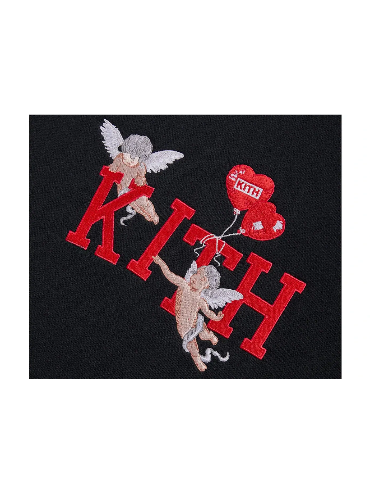 Мужской худи с принтом Cupid IV Williams III Kith — изображение 2 из 2, черный