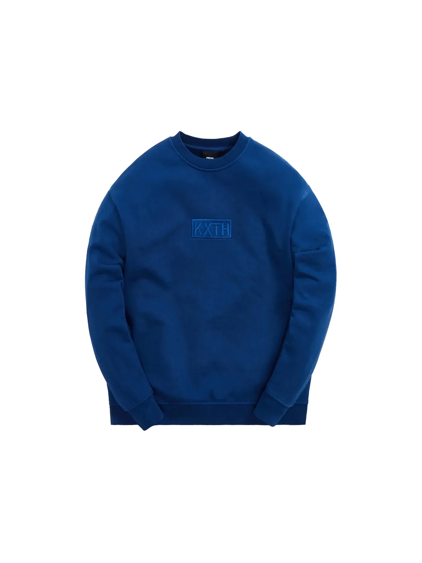 Мужской свитшот с принтом Kith Crewneck, Cyanotype — изображение 1 из 2