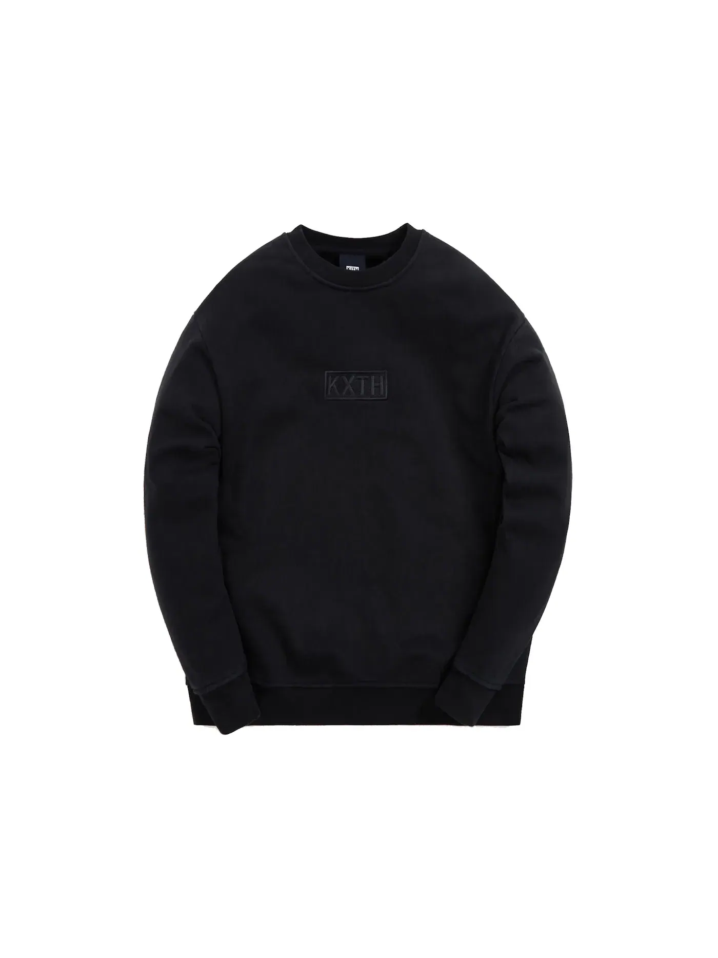 Мужской свитшот Kith Crewneck Black — изображение 1 из 2