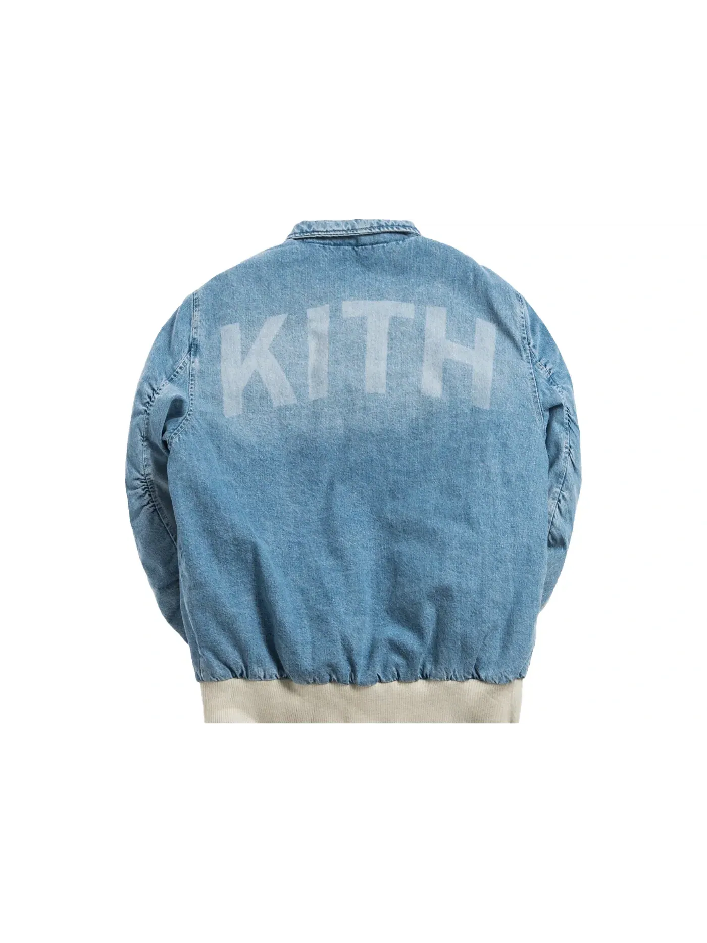 Мужская джинсовая куртка-бомбер с принтом Kith, Hosu 2.0 Wash — изображение 2 из 2