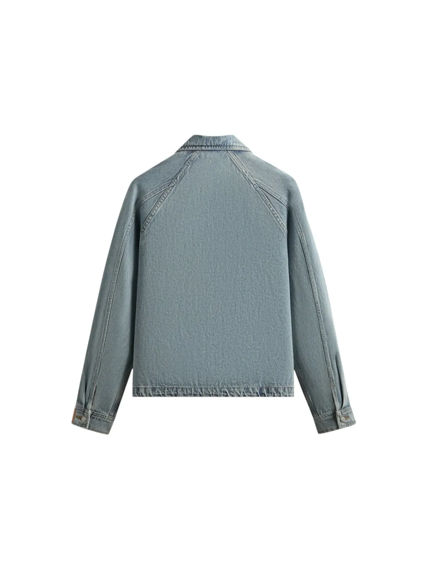 Мужская джинсовая куртка-блузон с длинным рукавом Kith Denim Efron Blouson Jacket — изображение 2 из 2, светлый индиго