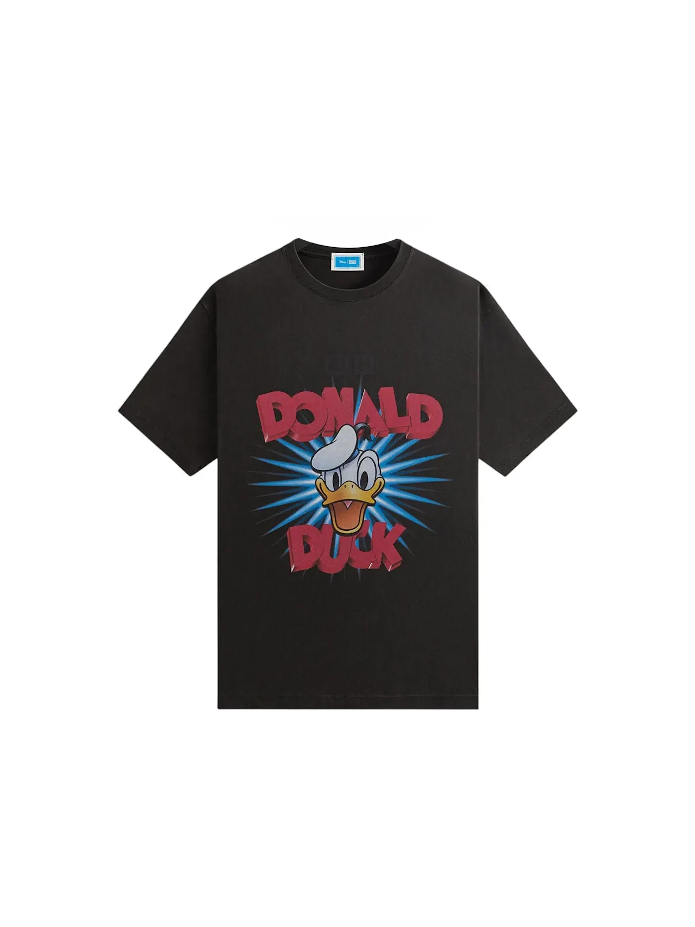 Мужская футболка с принтом Kith Disney Donald Duck Show Vintage Tee — изображение 1 из 2, черный