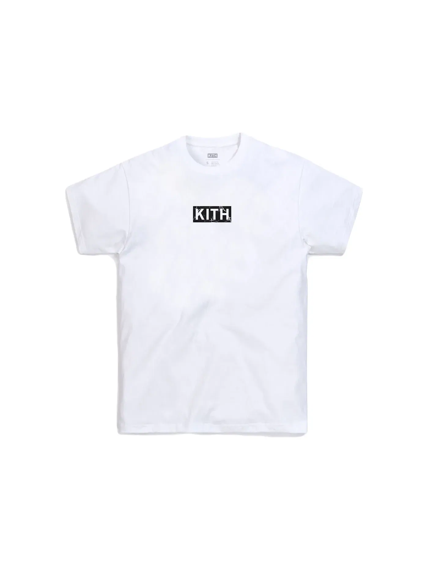 Мужская футболка с принтом Fix The System Kith — изображение 1 из 2, белый