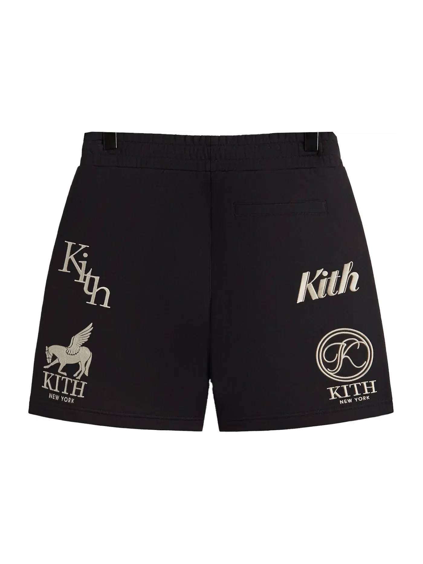 Мужские шорты из флиса Kith — изображение 2 из 3, черный