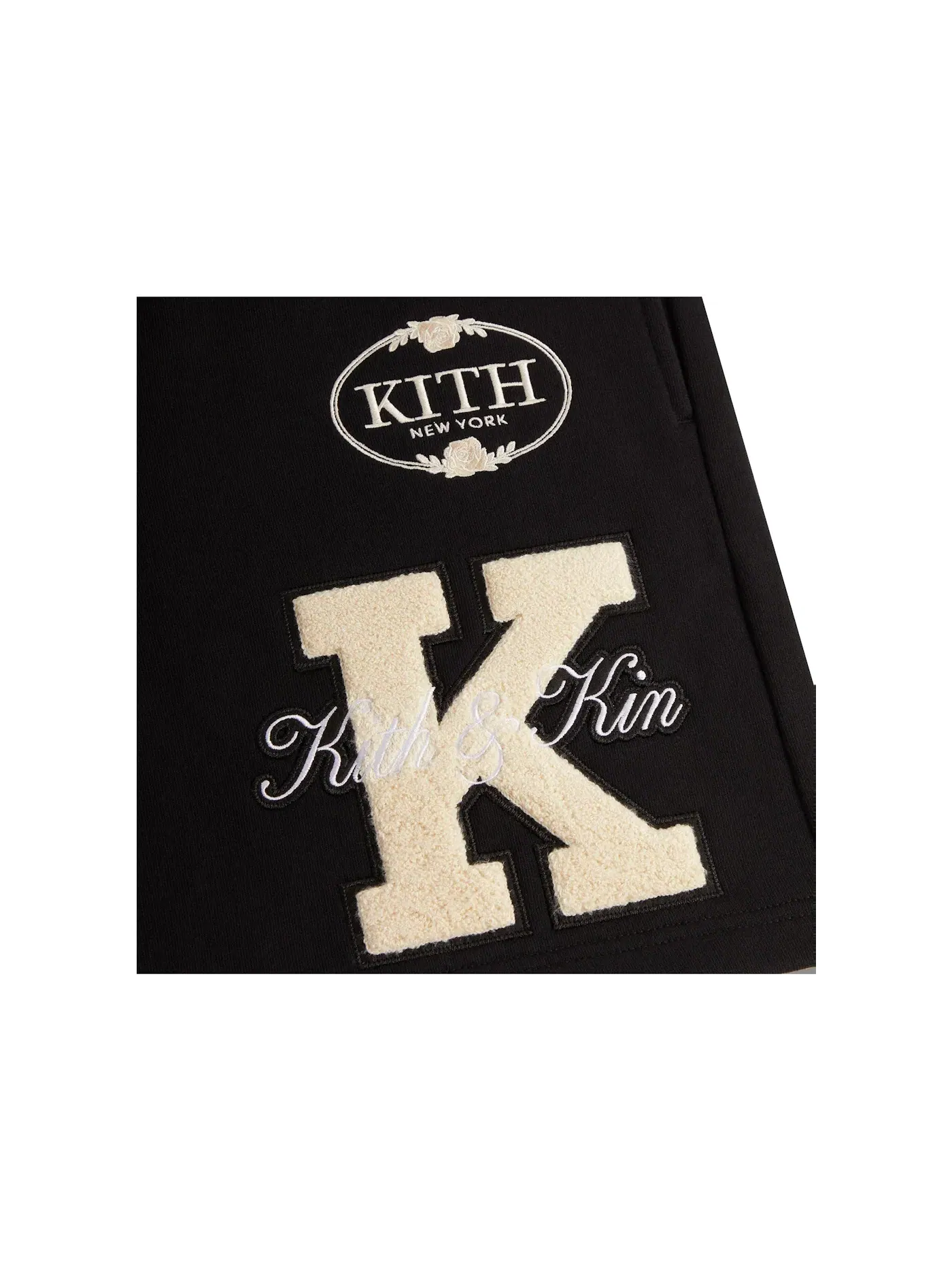 Мужские шорты из флиса Kith — изображение 3 из 3, черный