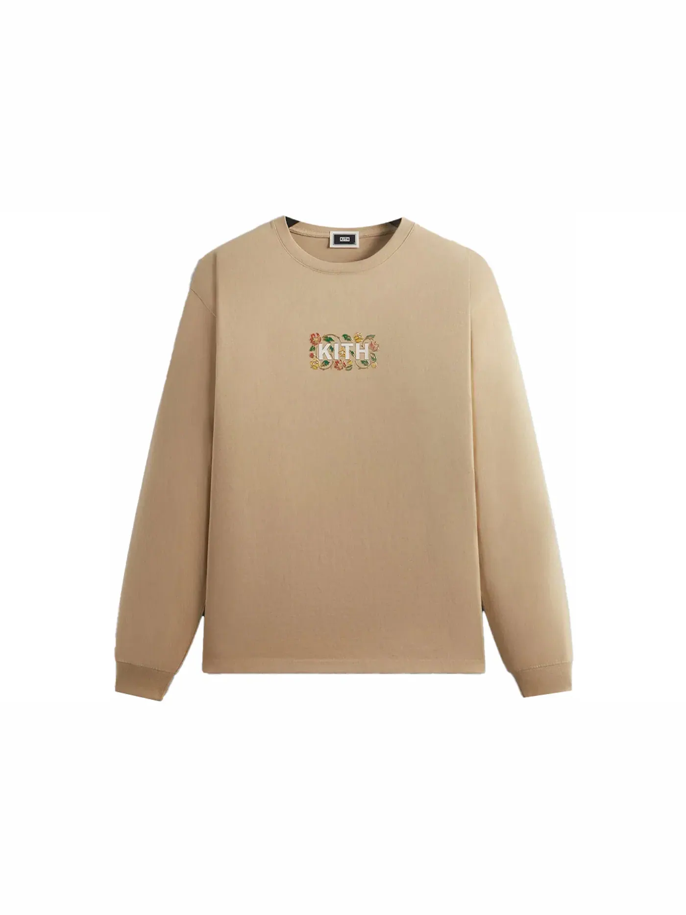 Мужская футболка с длинным рукавом с принтом Kith Tee — изображение 1 из 2, холст