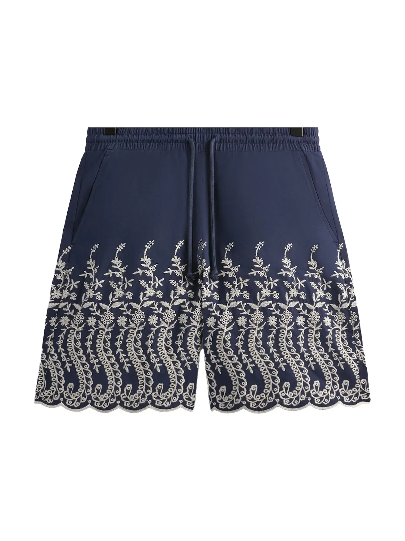 Мужские шорты с принтом Kith Floral Eyelet Lewis Short — изображение 1 из 2, голубой