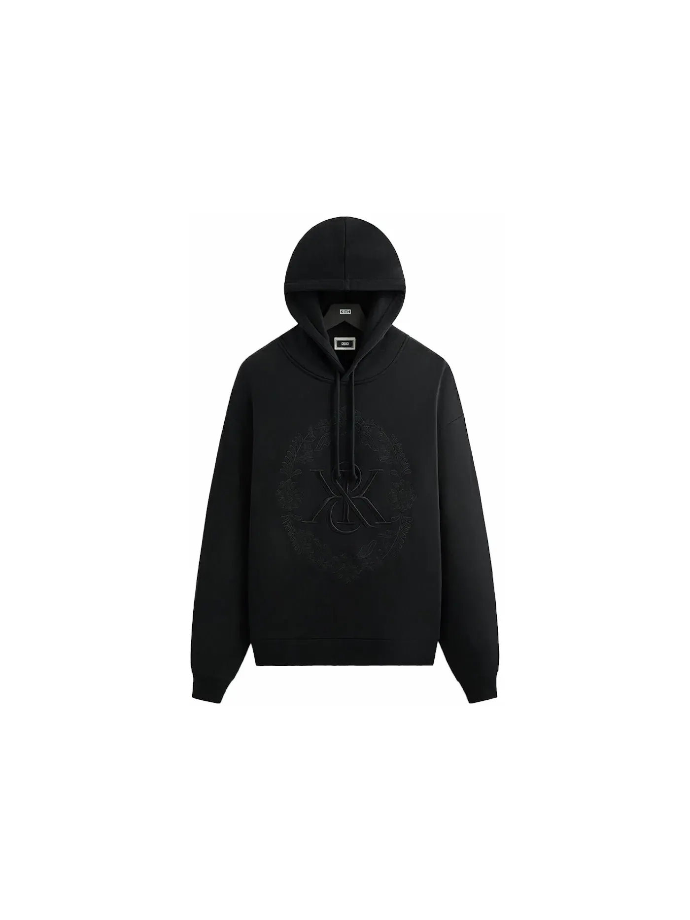 Мужская худи с кружевными вставками Kith Floral Lace Nelson Hoodie — изображение 1 из 2, черный