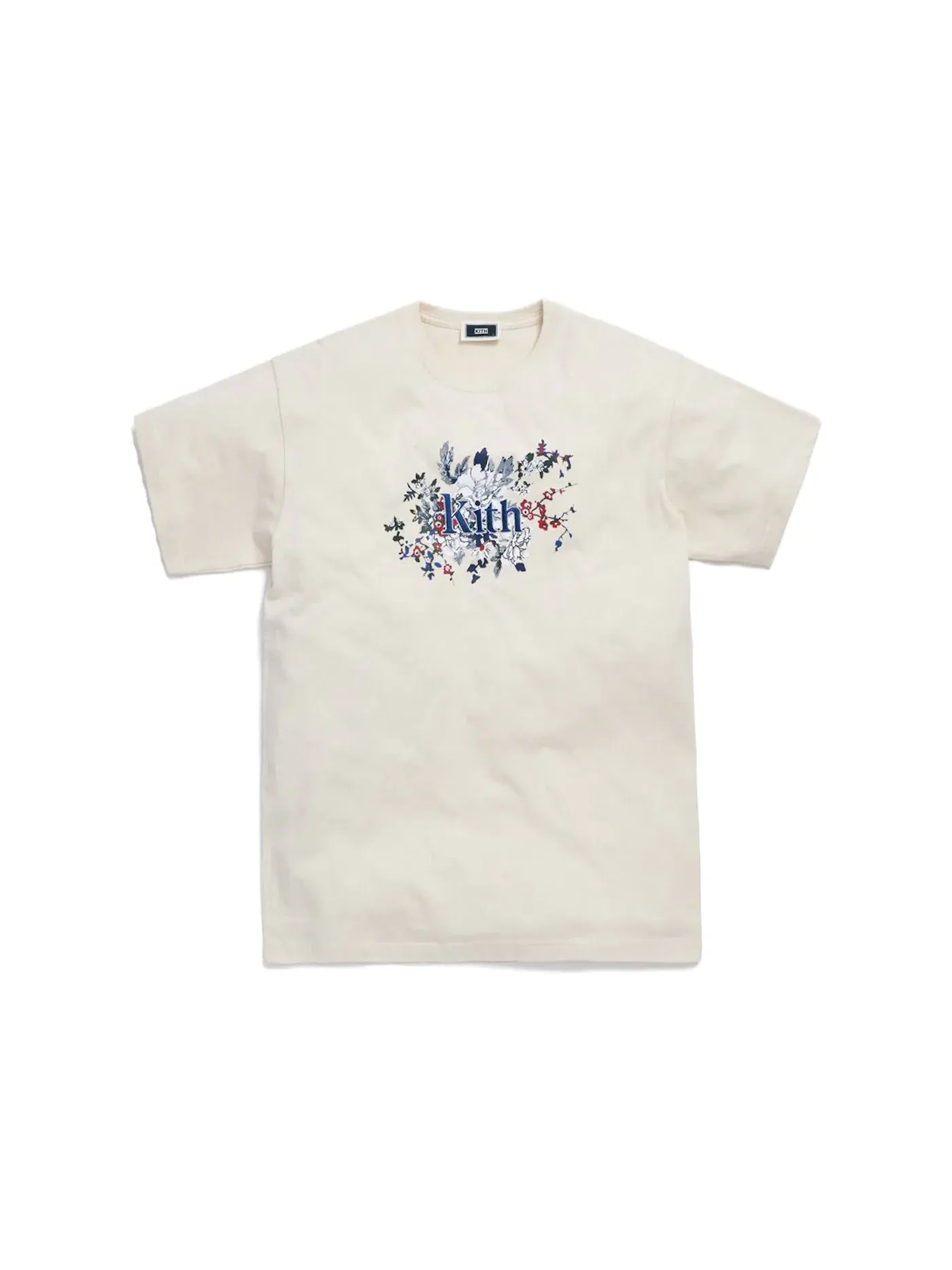 Мужская футболка с принтом Tee Kith — изображение 1 из 1, серый