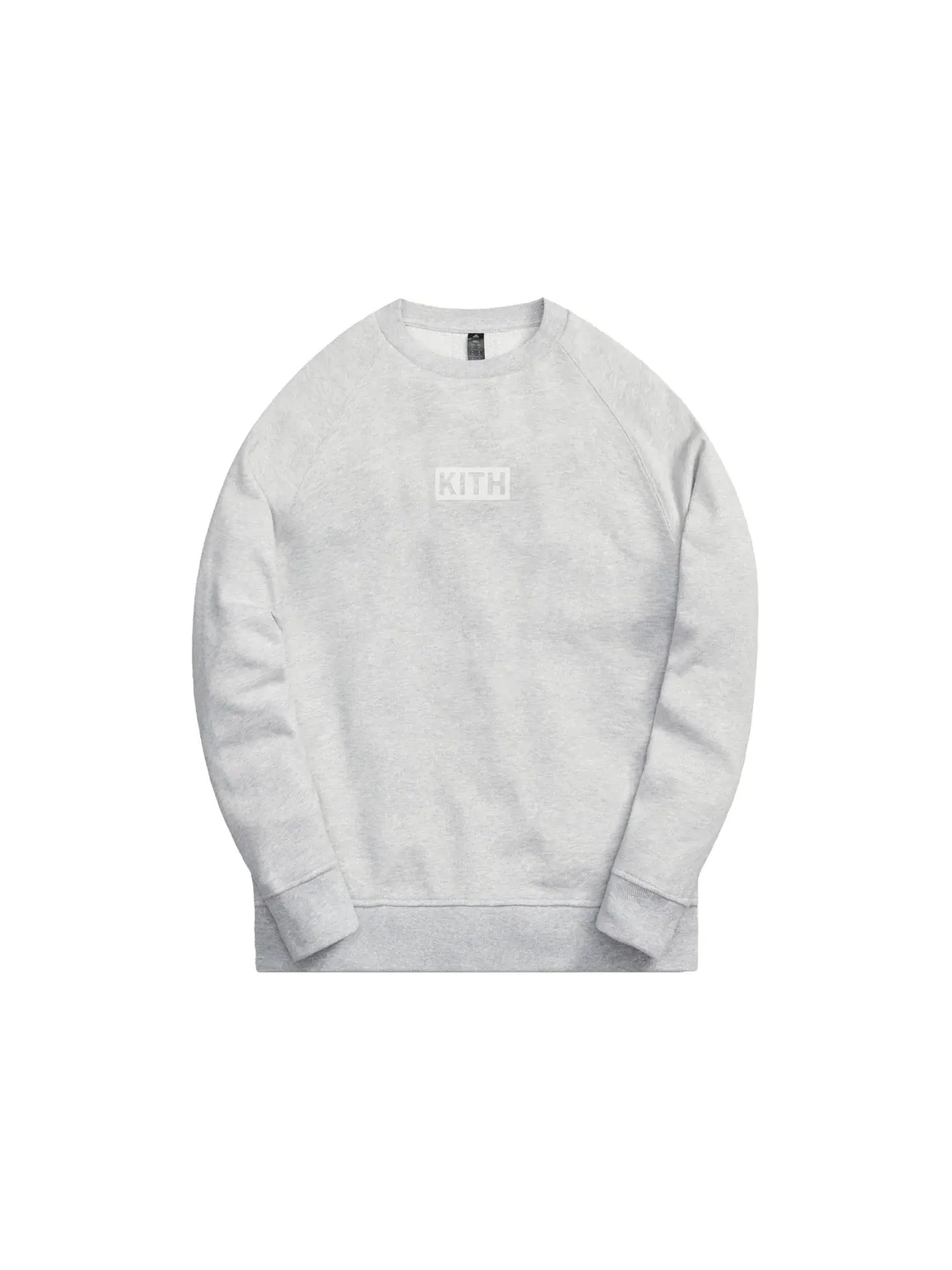 Мужской свитшот с круглым вырезом Crewneck Kith — изображение 1 из 2, светлый серый