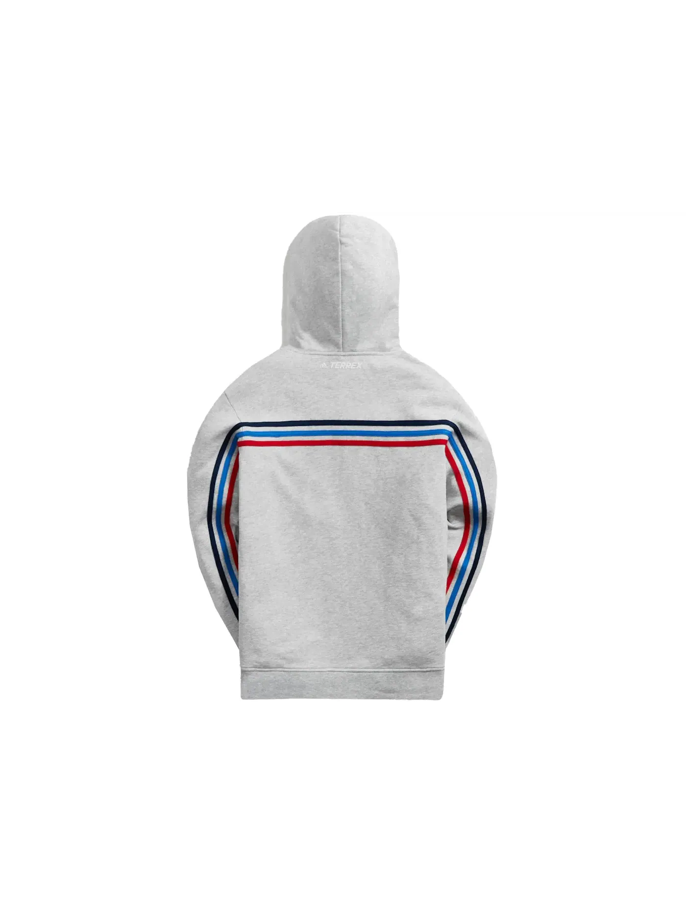 Мужской худи с длинным рукавом Kith for Adidas Terrex Hoodie Kith — изображение 2 из 2, светлый серый