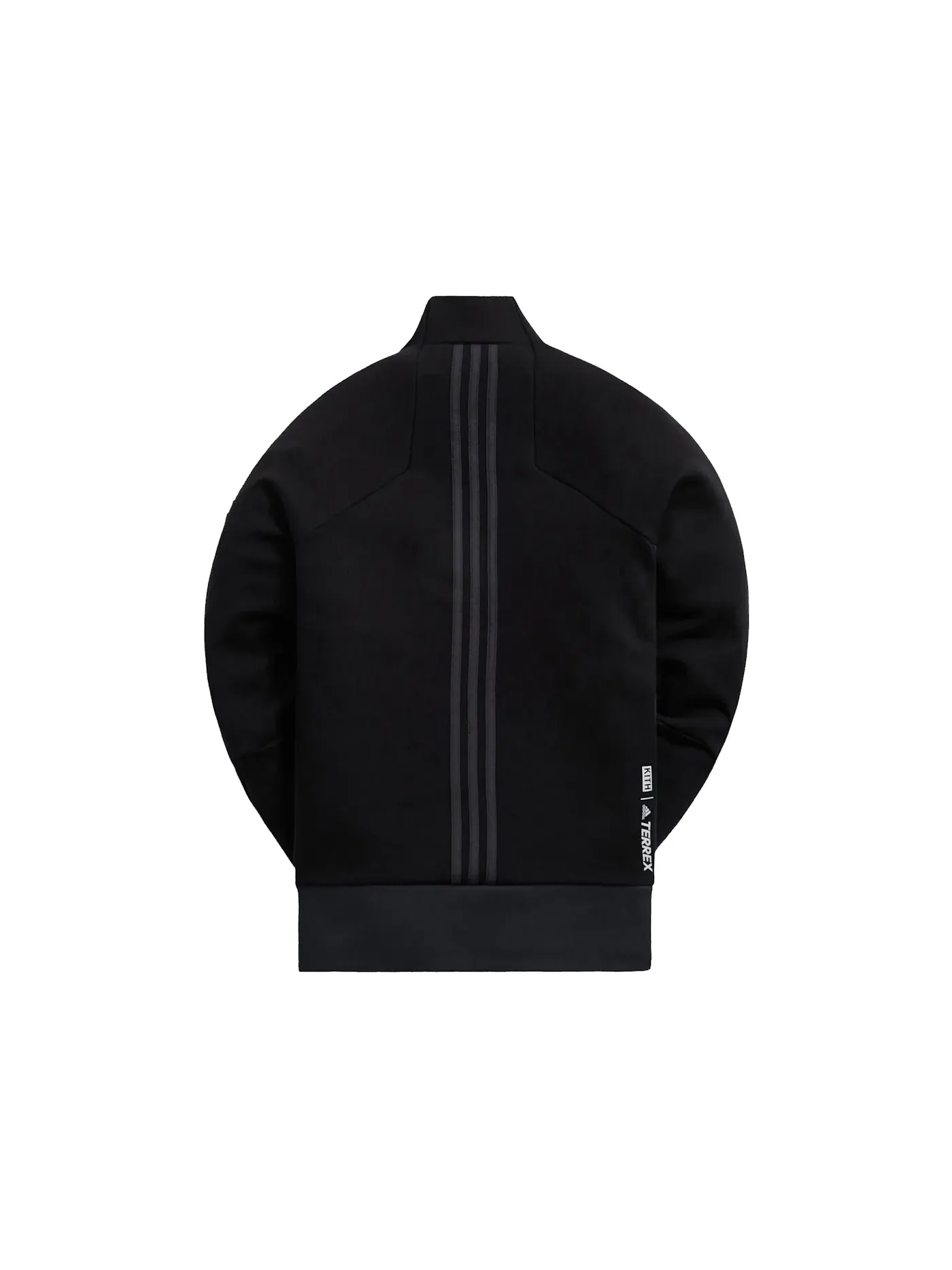 Мужская рубашка с высоким воротом Mock Neck Kith — изображение 2 из 2, черный