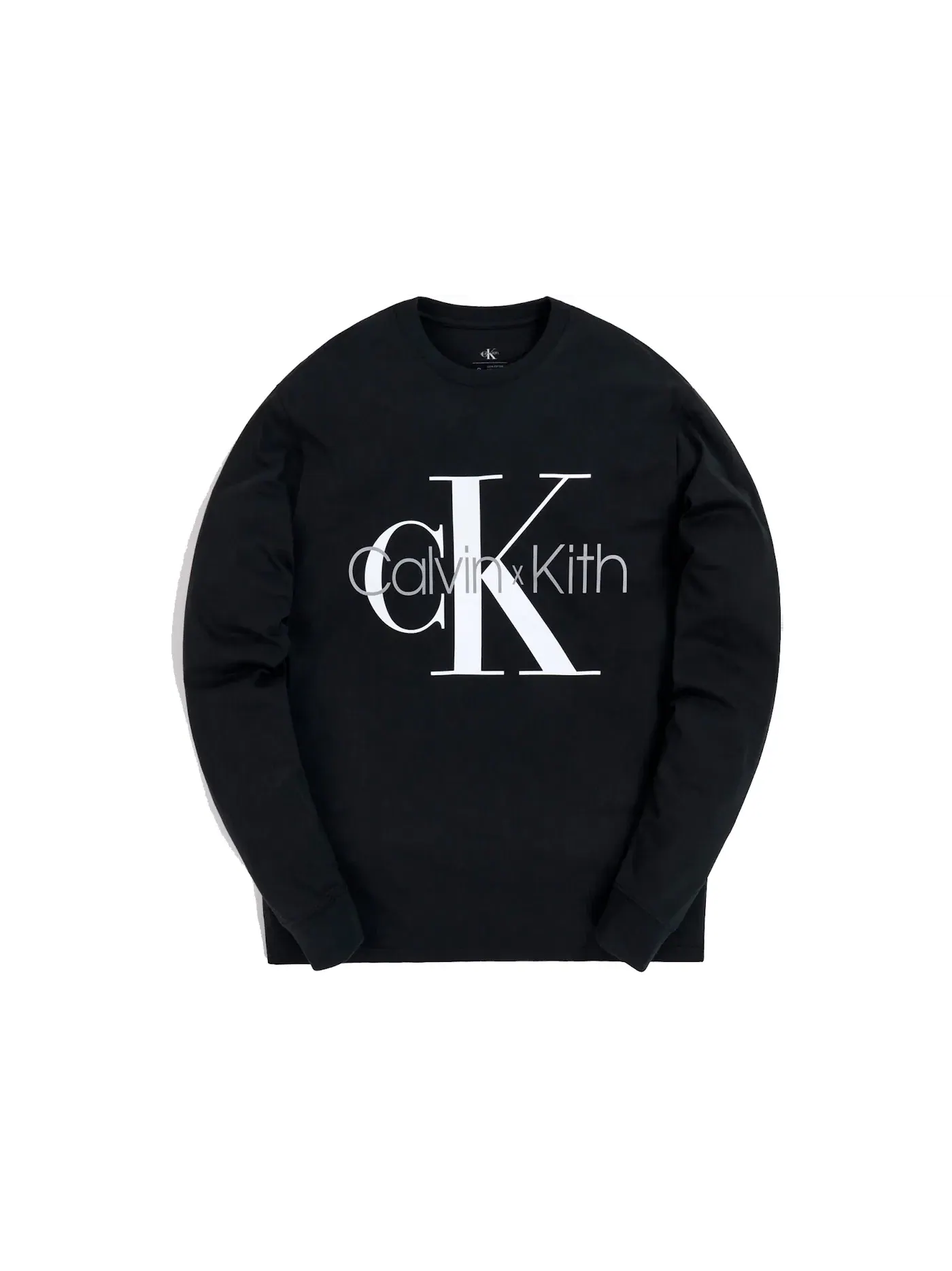 Мужская футболка с длинным рукавом L/S Tee Kith — изображение 1 из 2, черный