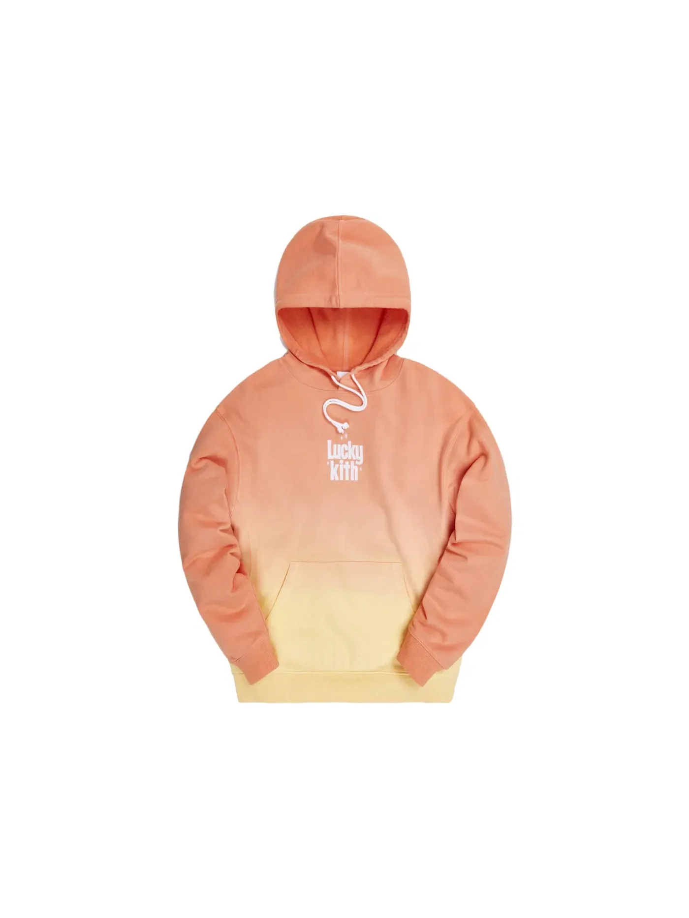 Мужской худи Dip Dye Williams III Kith — изображение 1 из 2, оранжевый желтый