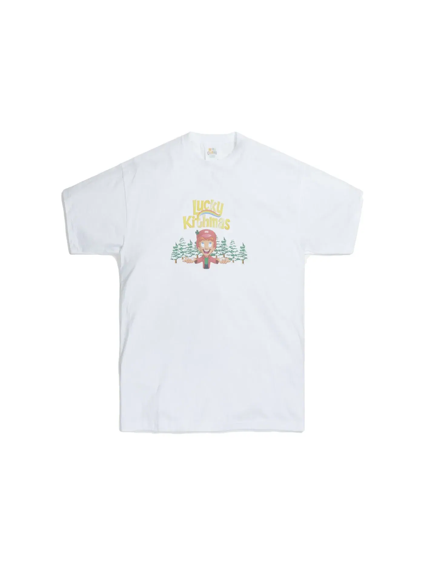 Мужская футболка с принтом Kithmas Scene Tee Kith — изображение 1 из 2, белый
