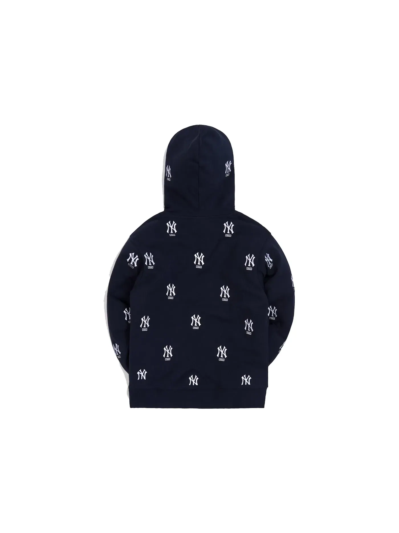 Мужская худи Monogram Hoodie Kith — изображение 2 из 2, темно-синий