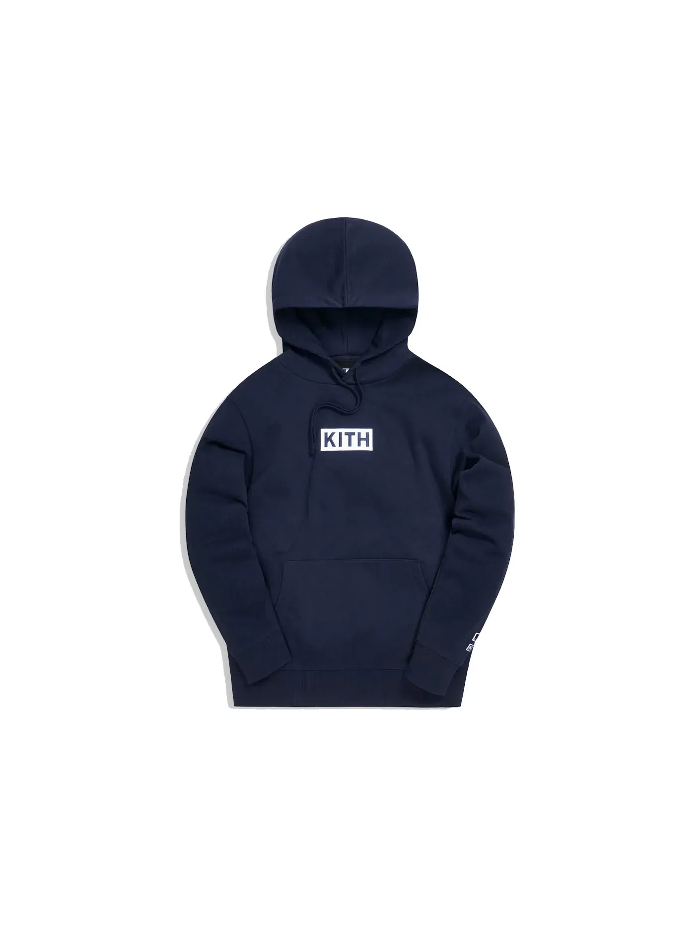 Мужская худи с принтом Classic Logo Kith — изображение 1 из 2, темно-синий