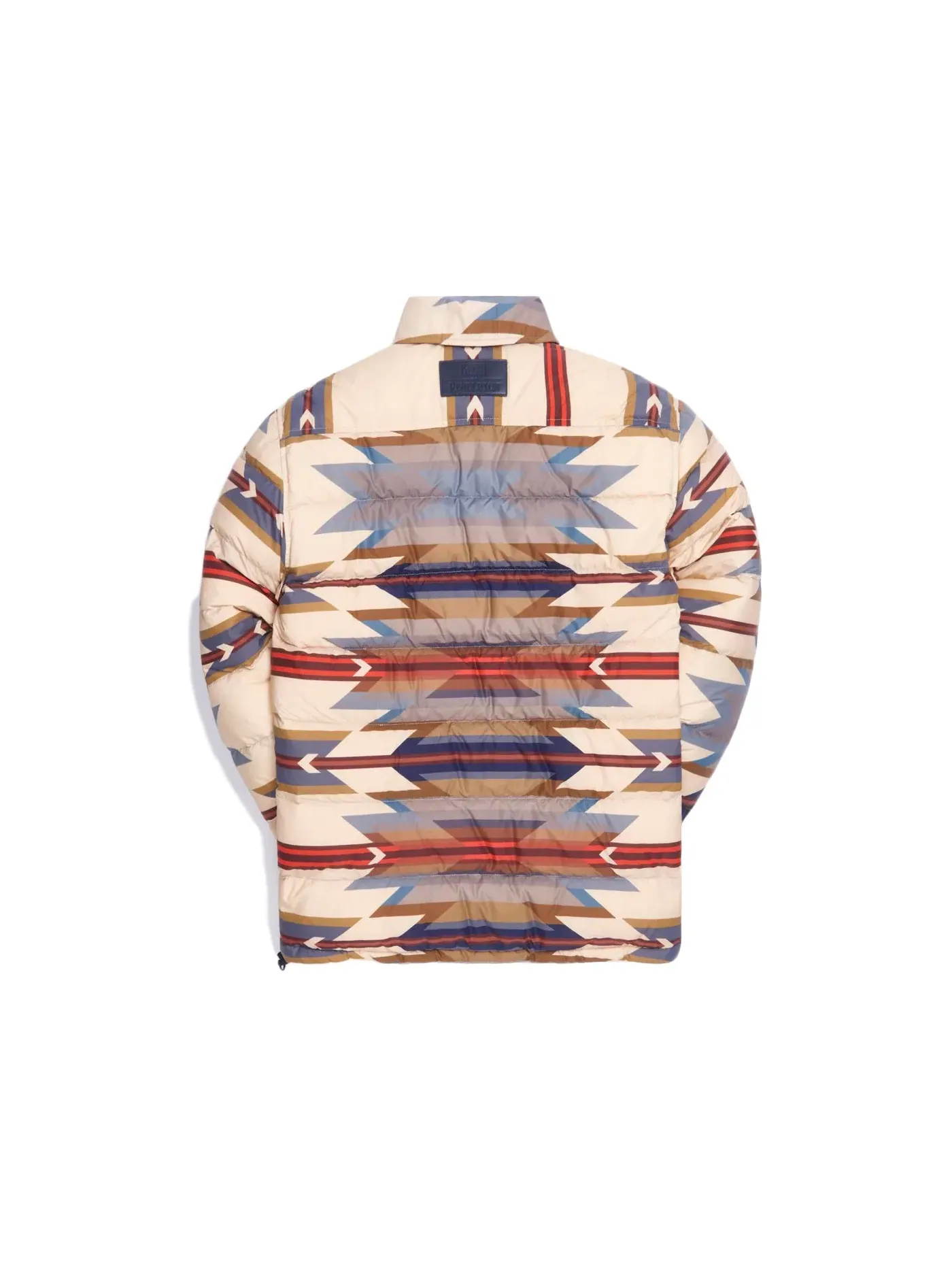 Мужская куртка-рубашка с принтом Brave Star Puffer Shirt Kith — изображение 2 из 2, бежевый мульти