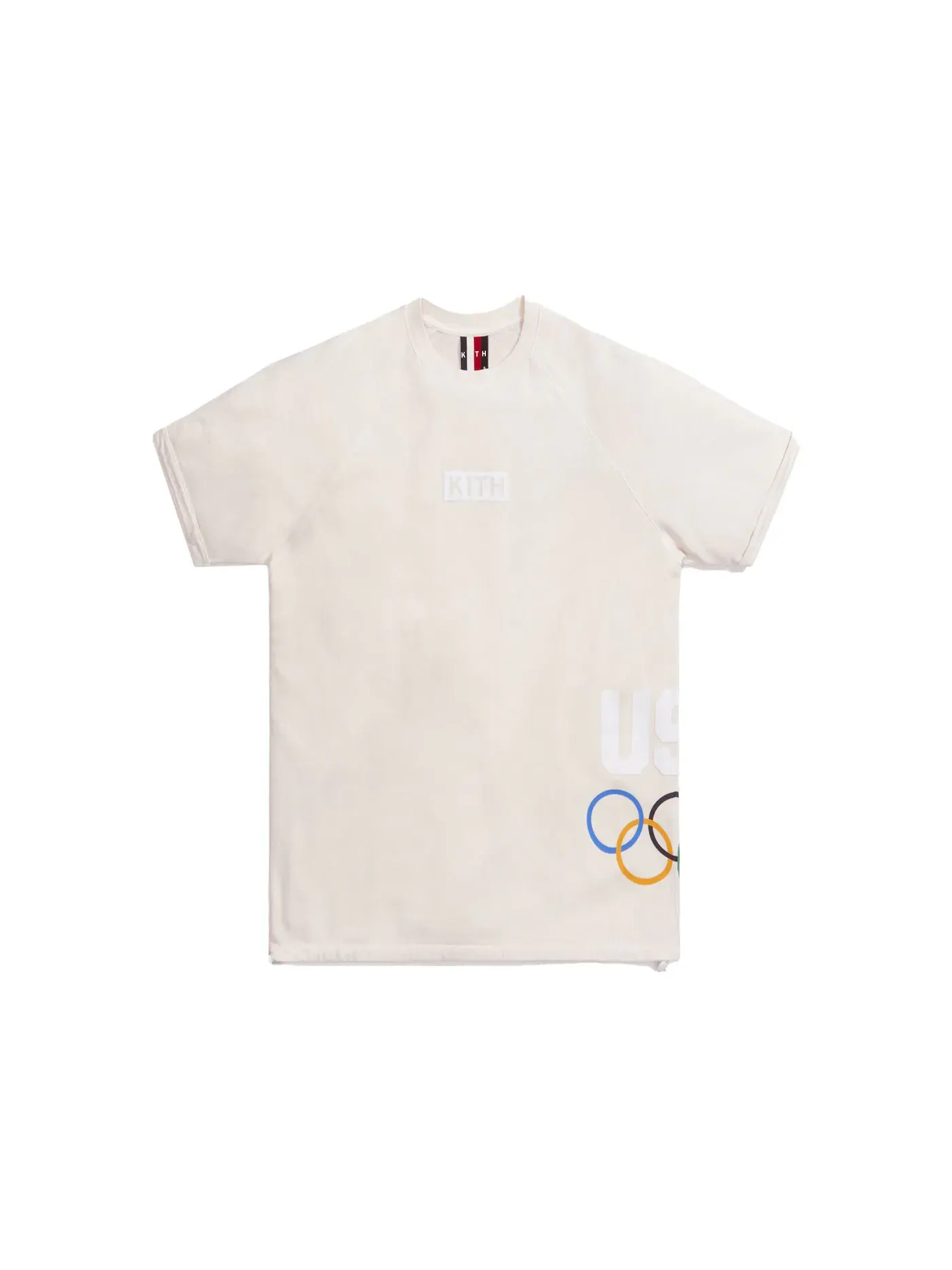 Мужская футболка с принтом Kith for Team USA 5 Rings Howard Tee Bloom, Bloom — изображение 1 из 2