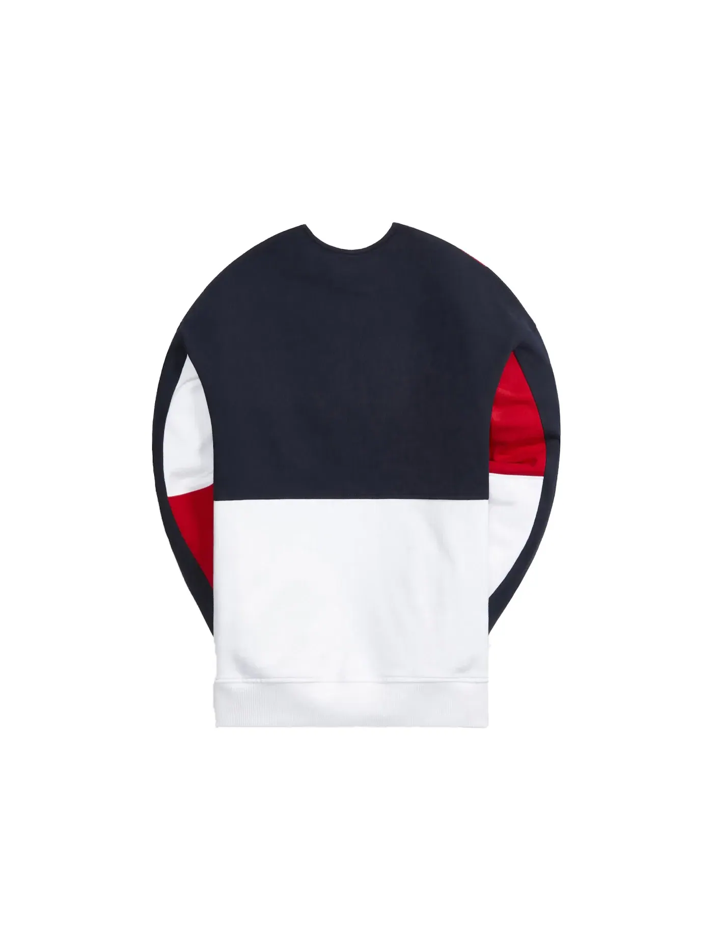 Мужской свитшот с цветными блоками Crewneck Kith — изображение 2 из 2, белый/мульти