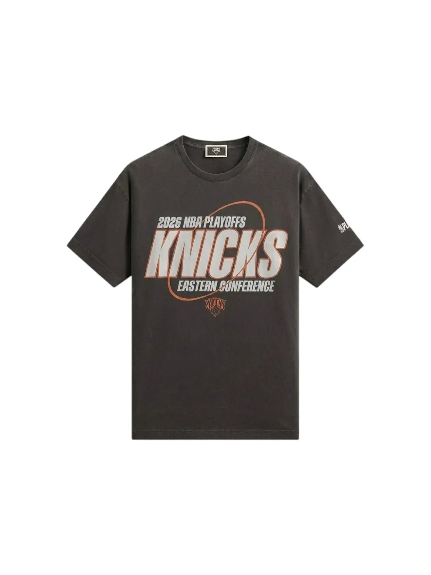 Мужская футболка с принтом Kith for the New York Knicks Playoffs Tee — изображение 1 из 1, черный