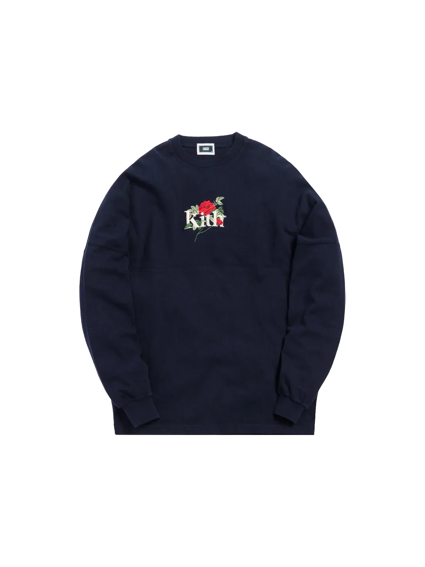 Мужская футболка с длинным рукавом Kith Gardens Of The Mind L/S Tee — изображение 1 из 2, темно-синий