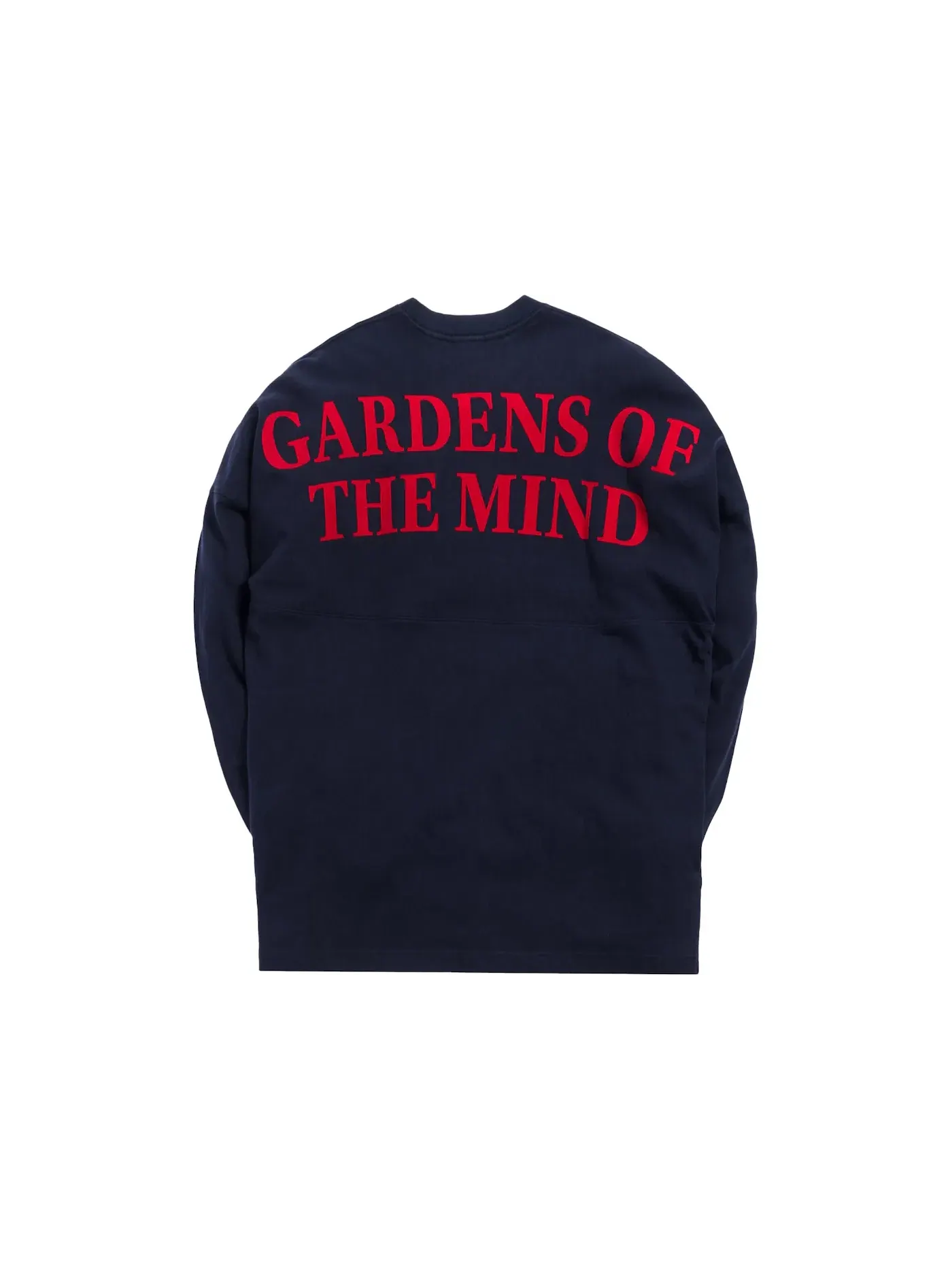 Мужская футболка с длинным рукавом Kith Gardens Of The Mind L/S Tee — изображение 2 из 2, темно-синий
