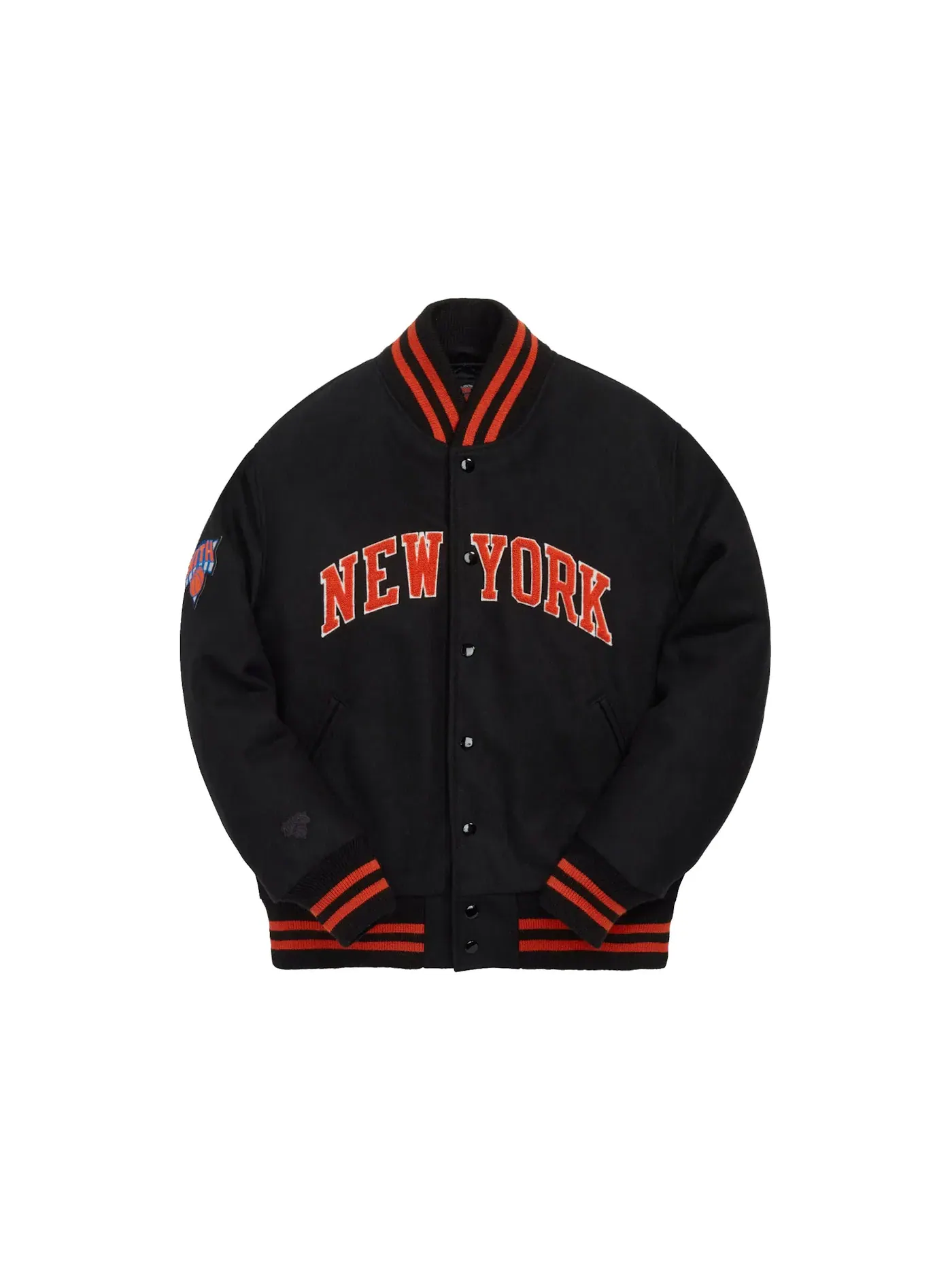 Мужская куртка-бомбер Golden Bear for New York Knicks Kith — изображение 1 из 2, черный
