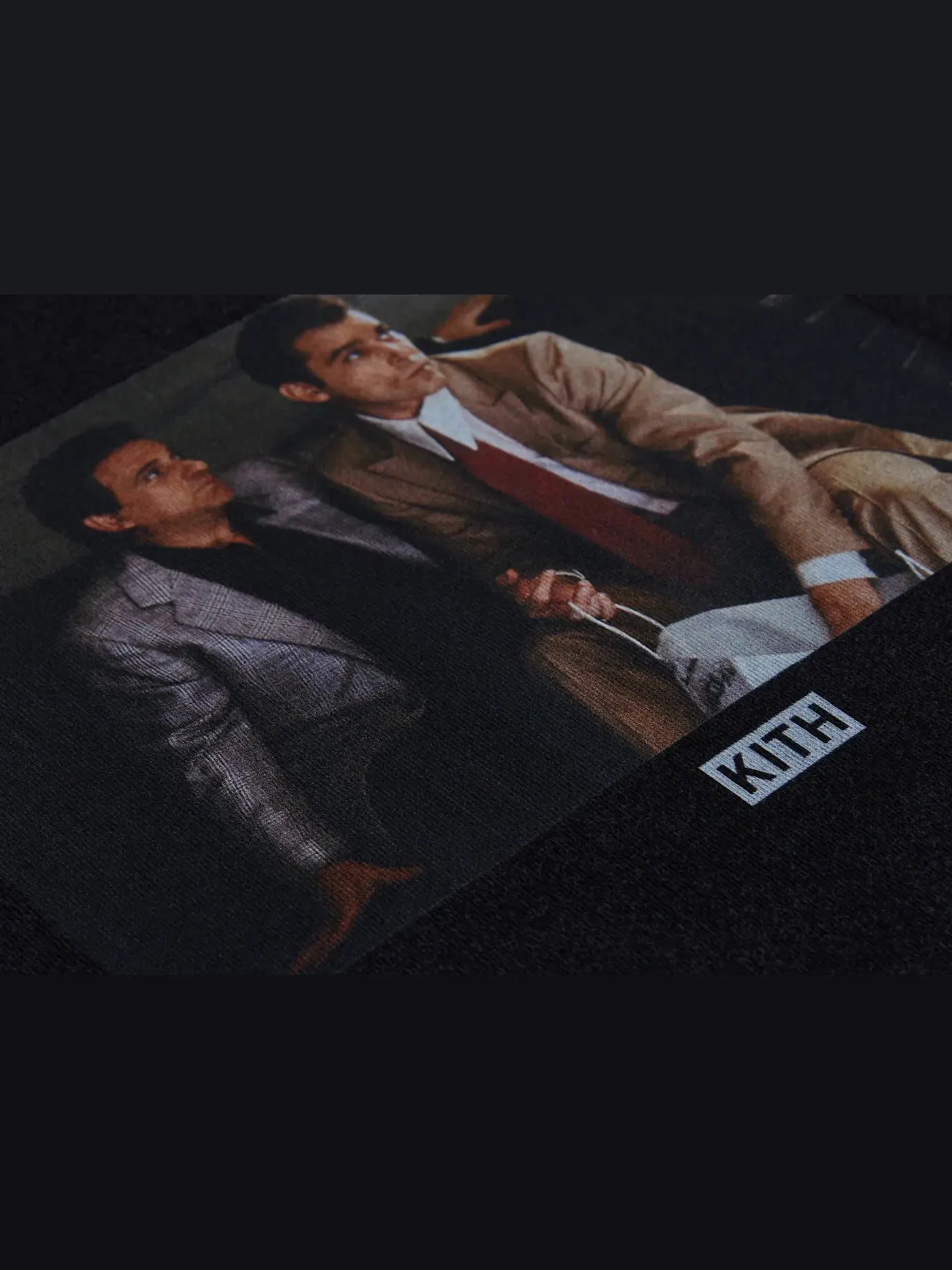 Мужская футболка с принтом Goodfellas Connect Tee Kith — изображение 3 из 3, черный