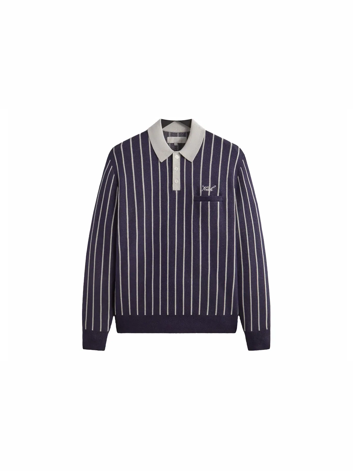 Мужской свитер с поло-воротником Harmon Pullover Kith, Nocturnal Heather — изображение 1 из 2