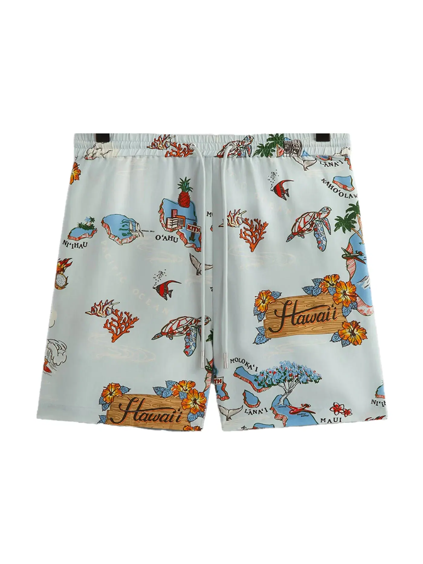 Мужские шорты активные Kith Hawaii Active Short — изображение 1 из 2, устрица