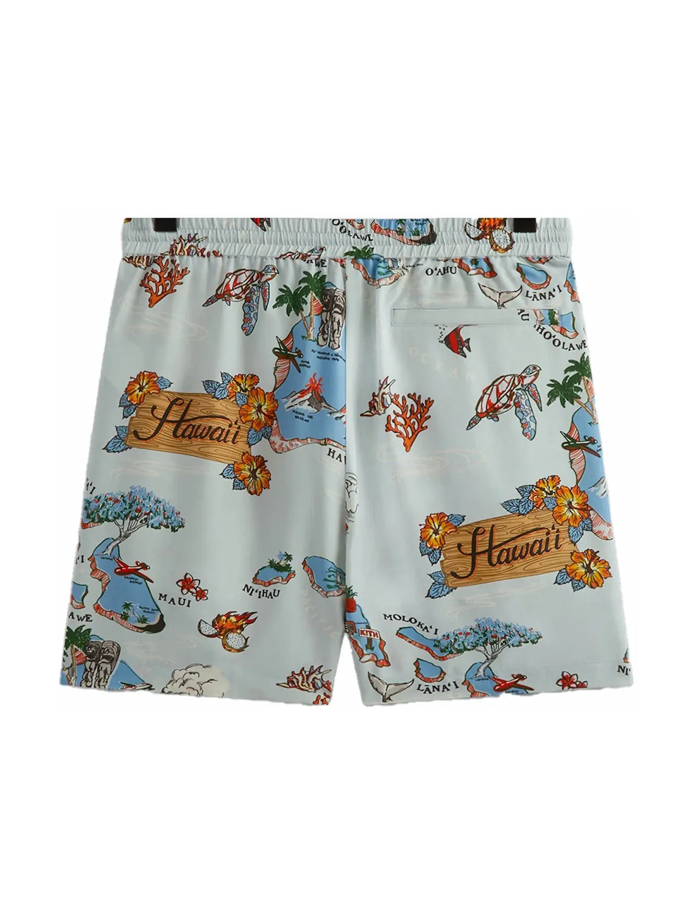Мужские шорты активные Kith Hawaii Active Short — изображение 2 из 2, устрица