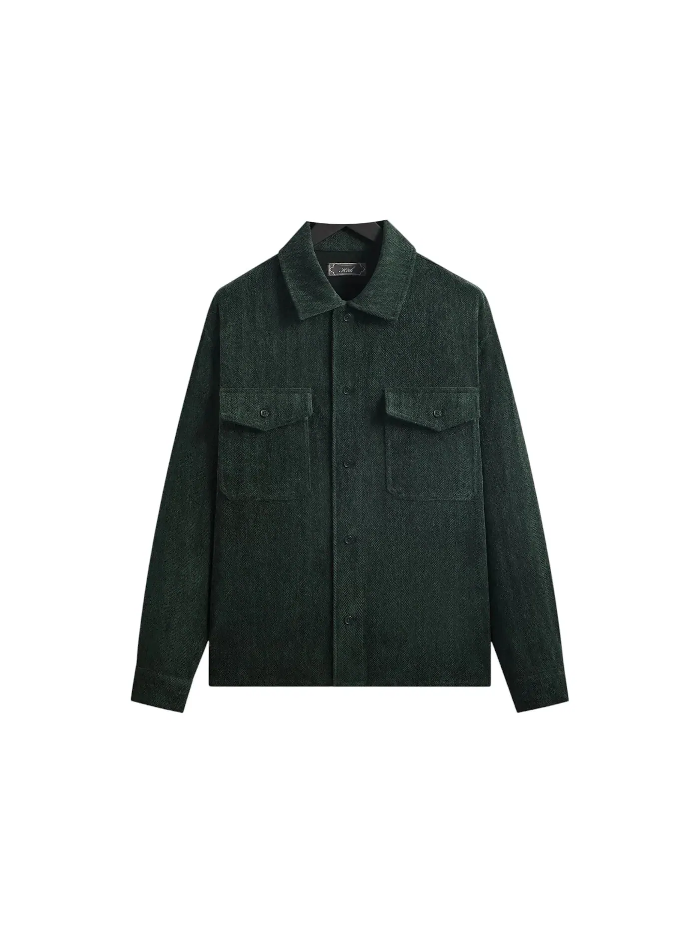 Мужская рубашка из велюра Kith Buttondown, Stadium — изображение 1 из 2