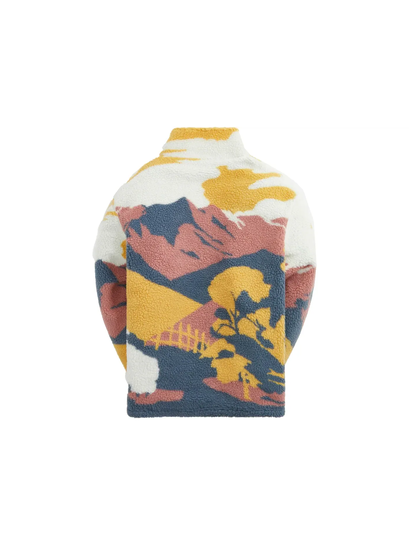 Мужская куртка из флиса с молнией Quarter Zip Kith, French Clay — изображение 2 из 2