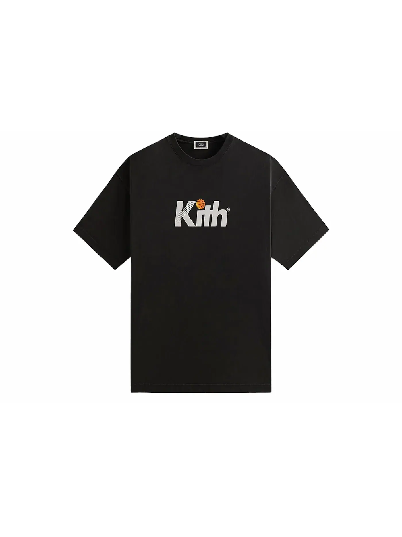 Мужская футболка с принтом Kith Tee — изображение 1 из 2, черный