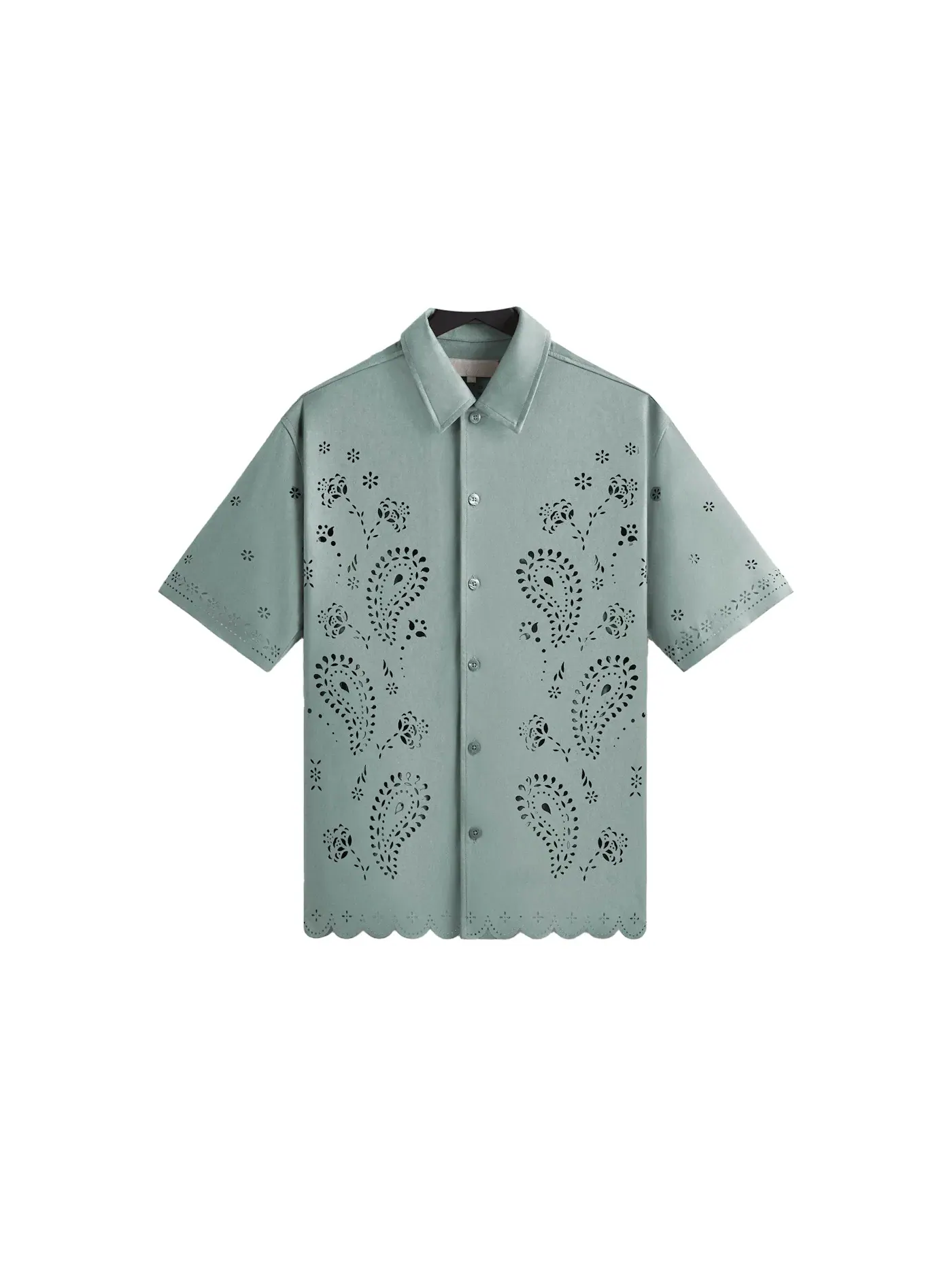 Мужская рубашка с микрозамшей Kith Buttondown, Harbour — изображение 1 из 2