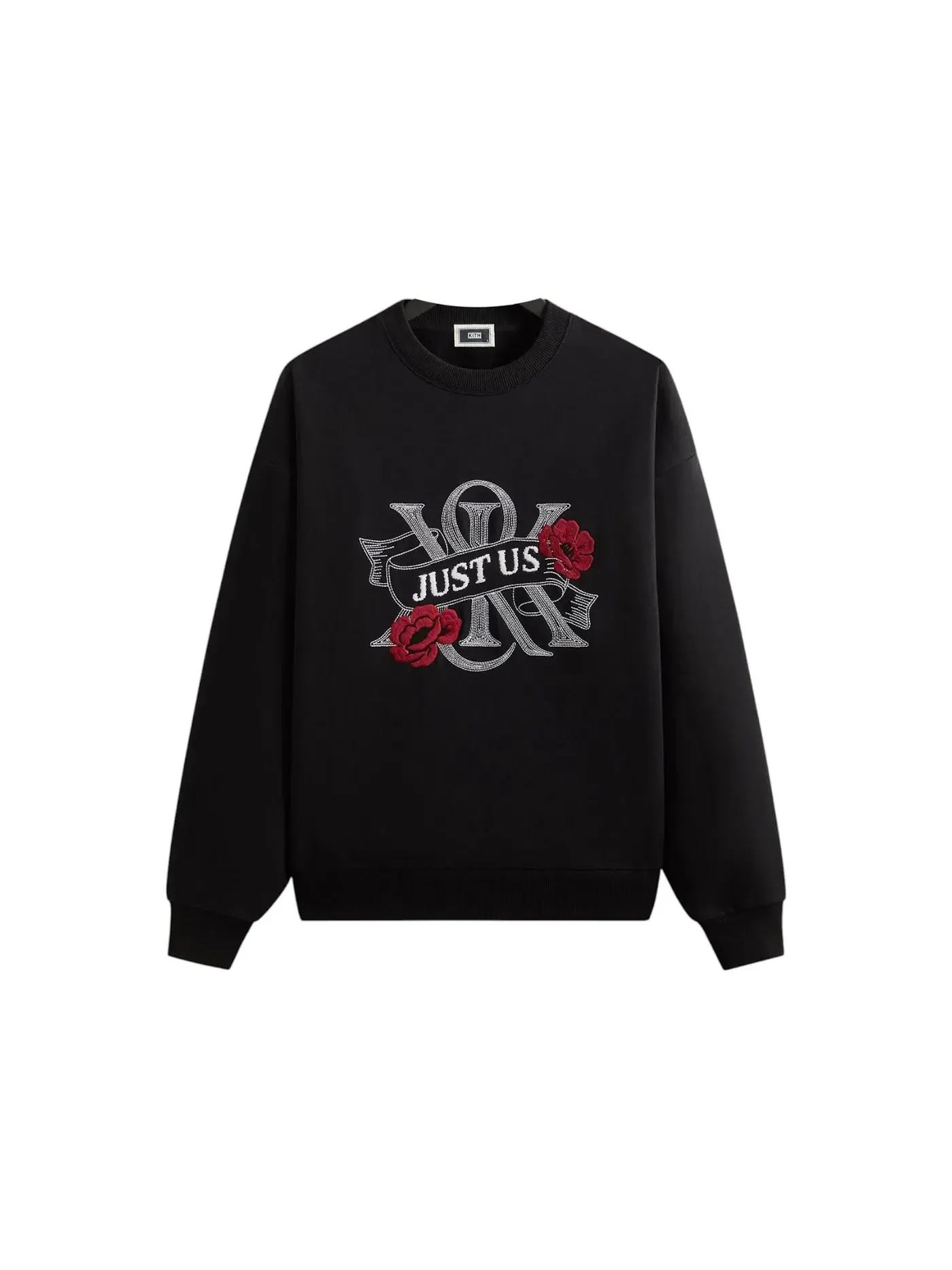 Мужской свитшот Kith Just Us Crewneck — изображение 1 из 2, черный