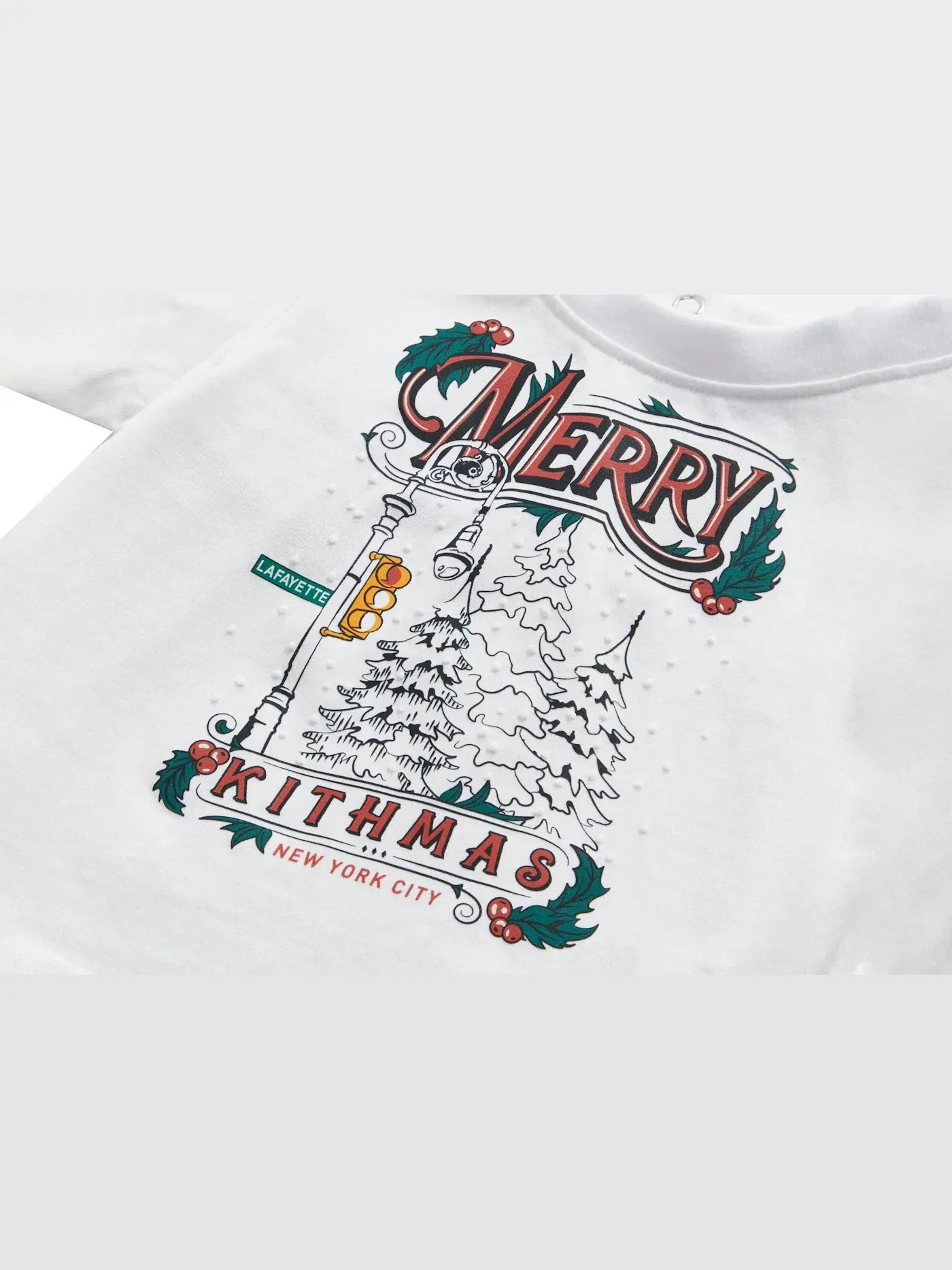 Детская футболка с принтом Tee Kith — изображение 2 из 2, белый